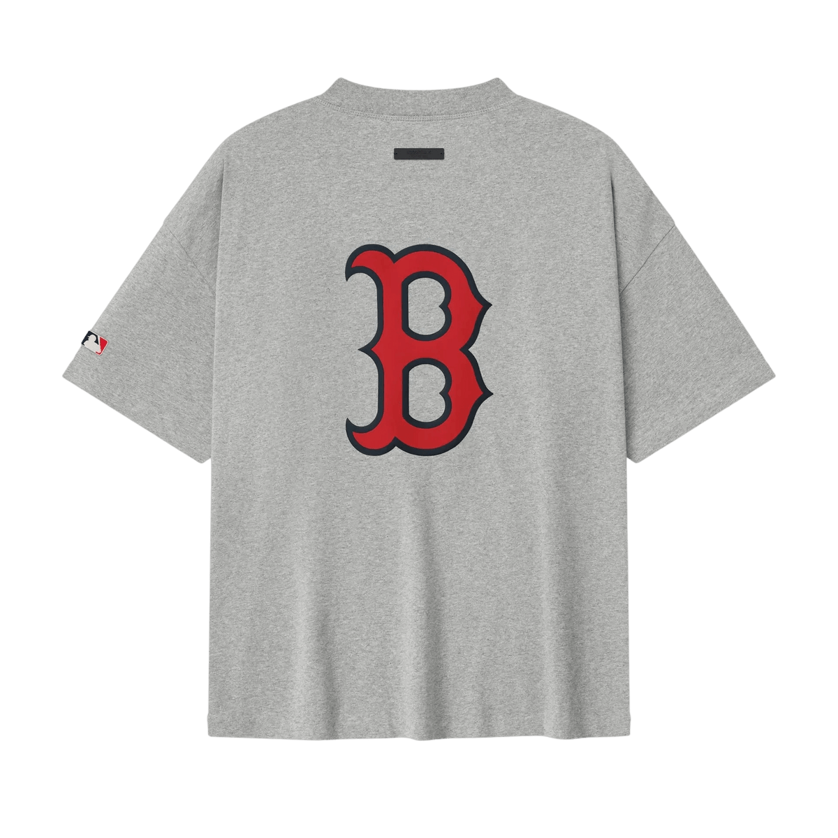 Fear of God Essentials Red Sox 90s Tee Concrete Heather - Im Your Wardrobe