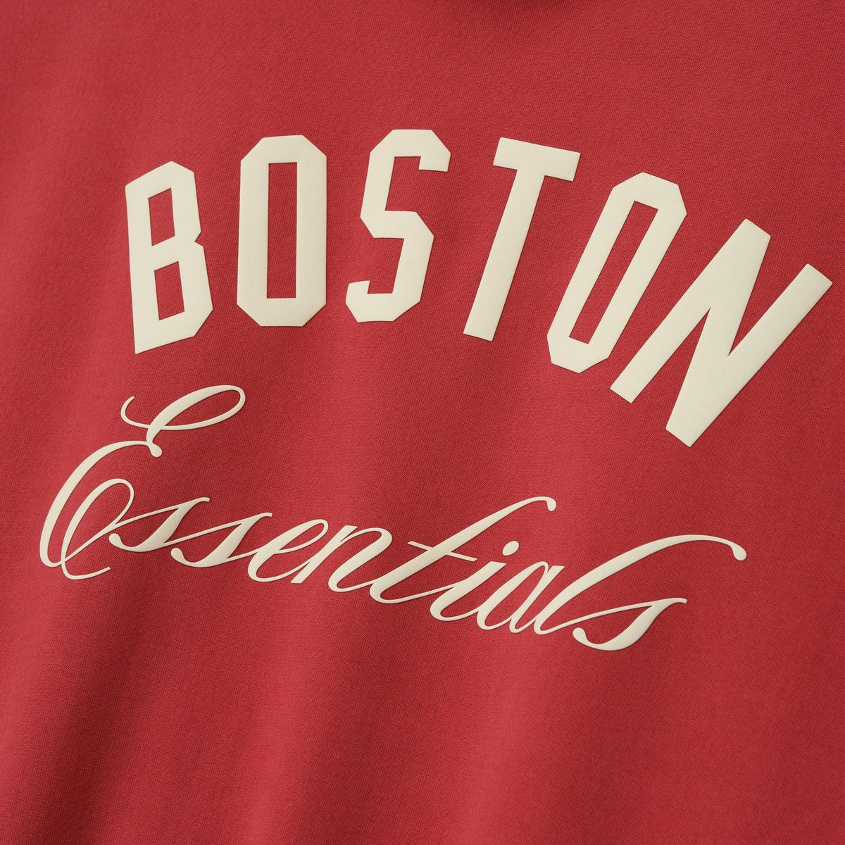 Fear of God Essentials Red Sox Sport Hoodie Red - Im Your Wardrobe