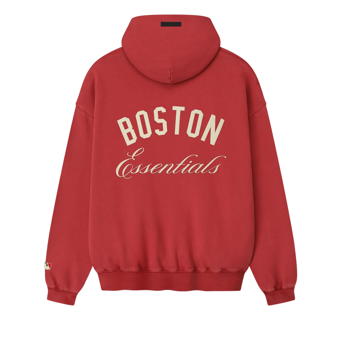 Fear of God Essentials Red Sox Sport Hoodie Red - Im Your Wardrobe
