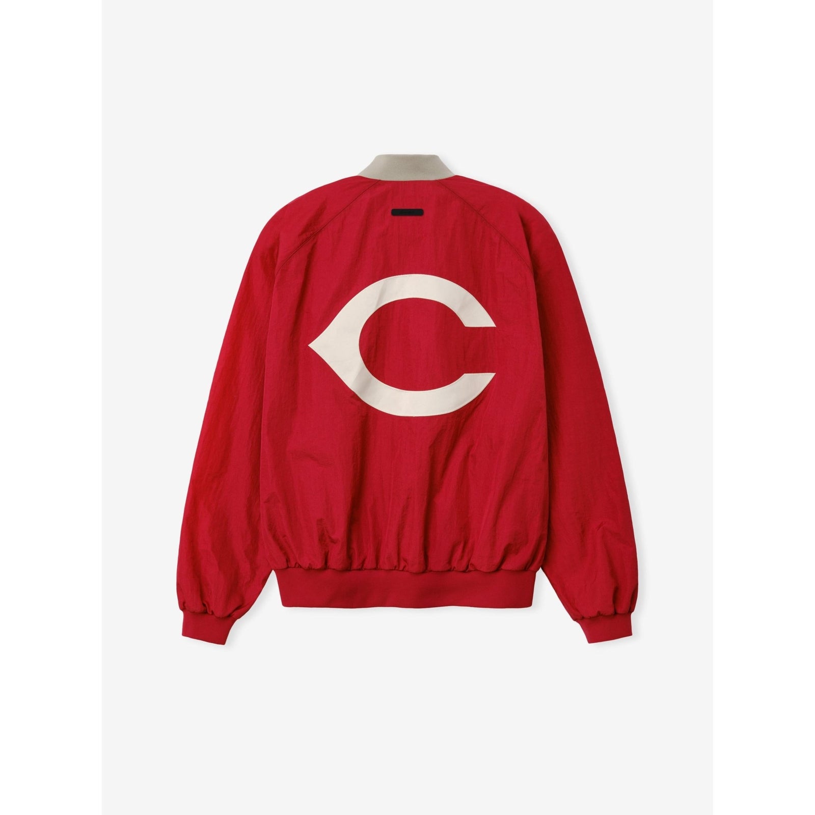 Fear of God Essentials Reds Half Zip Pullover Stone Red/ Seal Rib - Im Your Wardrobe