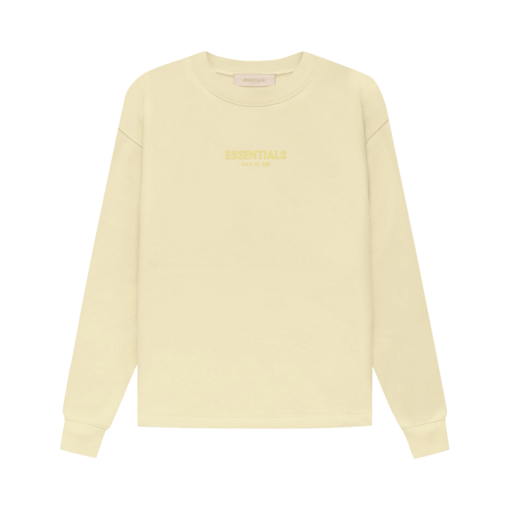 Fear of God Essentials Relaxed Crewneck Canary - Im Your Wardrobe