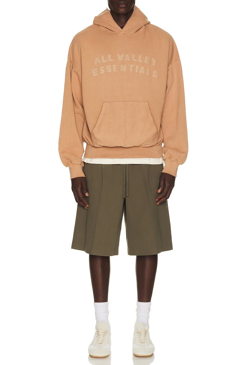 Fear of God Essentials Relaxed Drawstring Short Moss - Im Your Wardrobe