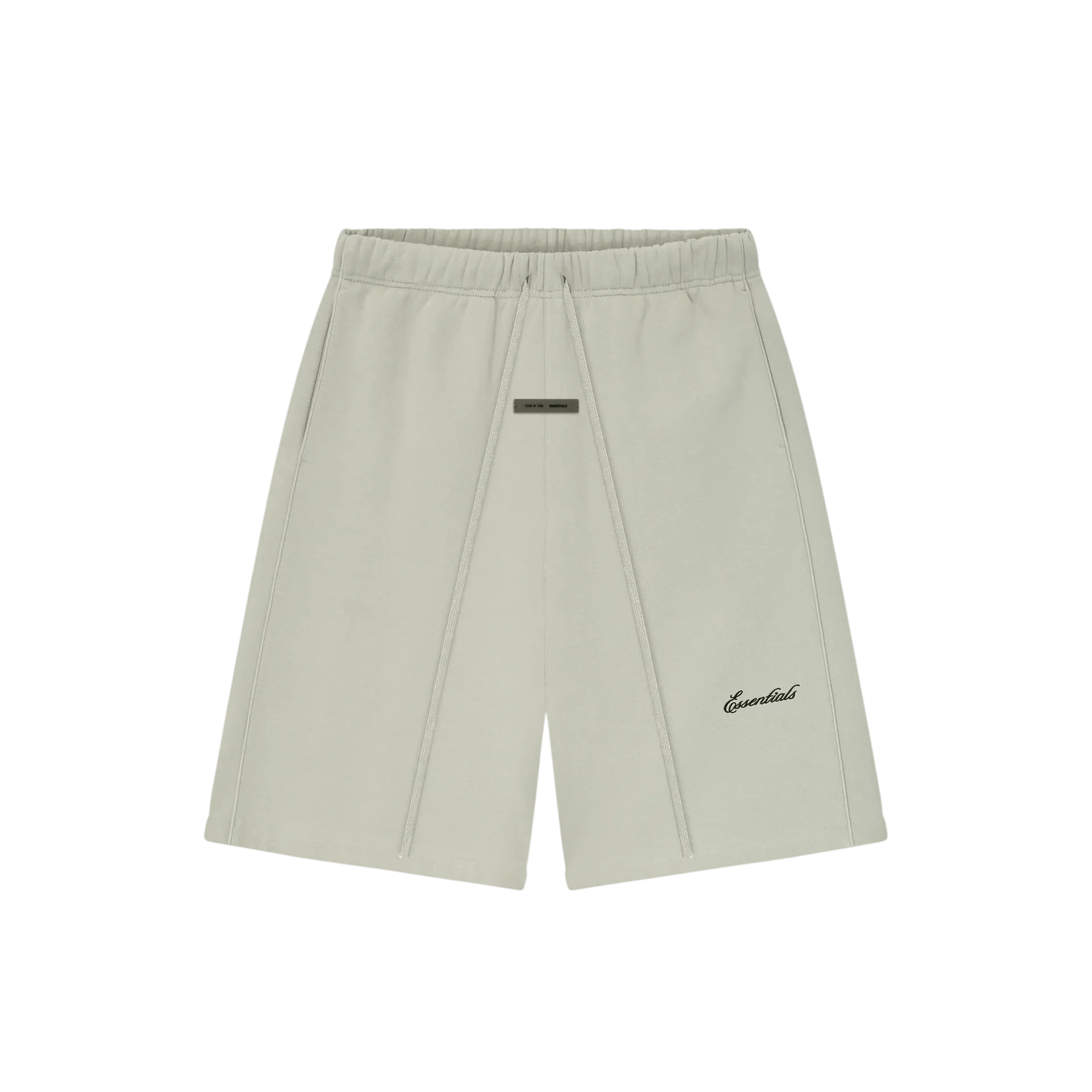 Fear of God Essentials Relaxed Fleece Piping Sweatshort Abbey Stone/ Abbey Stone - Im Your Wardrobe