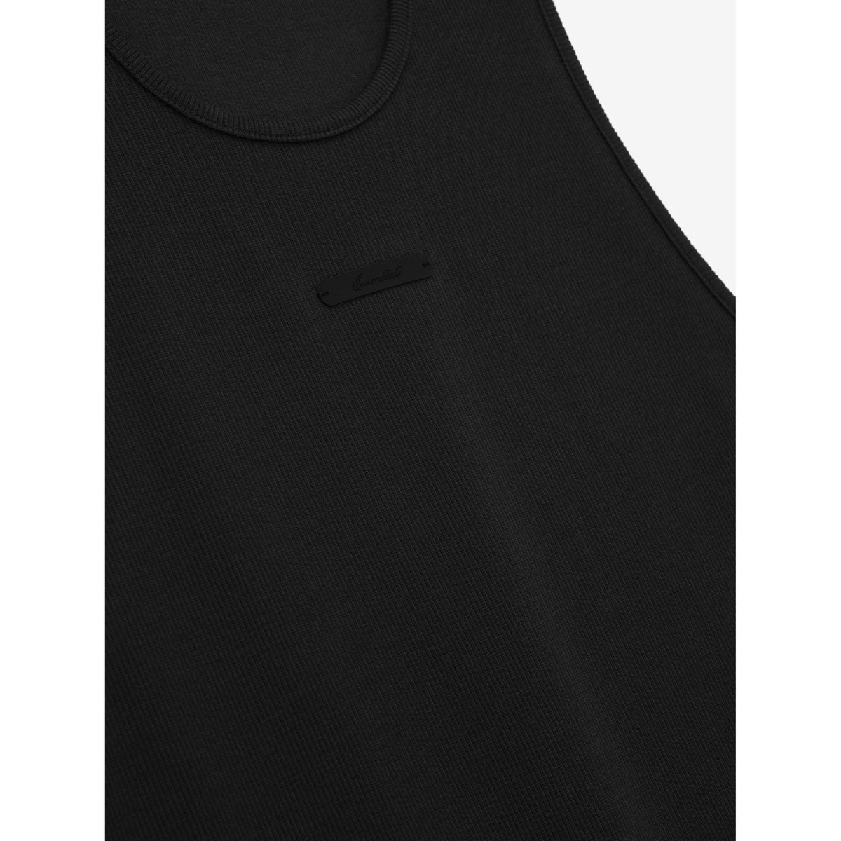 Fear of God Essentials Rib Tank Vintage Black - Im Your Wardrobe
