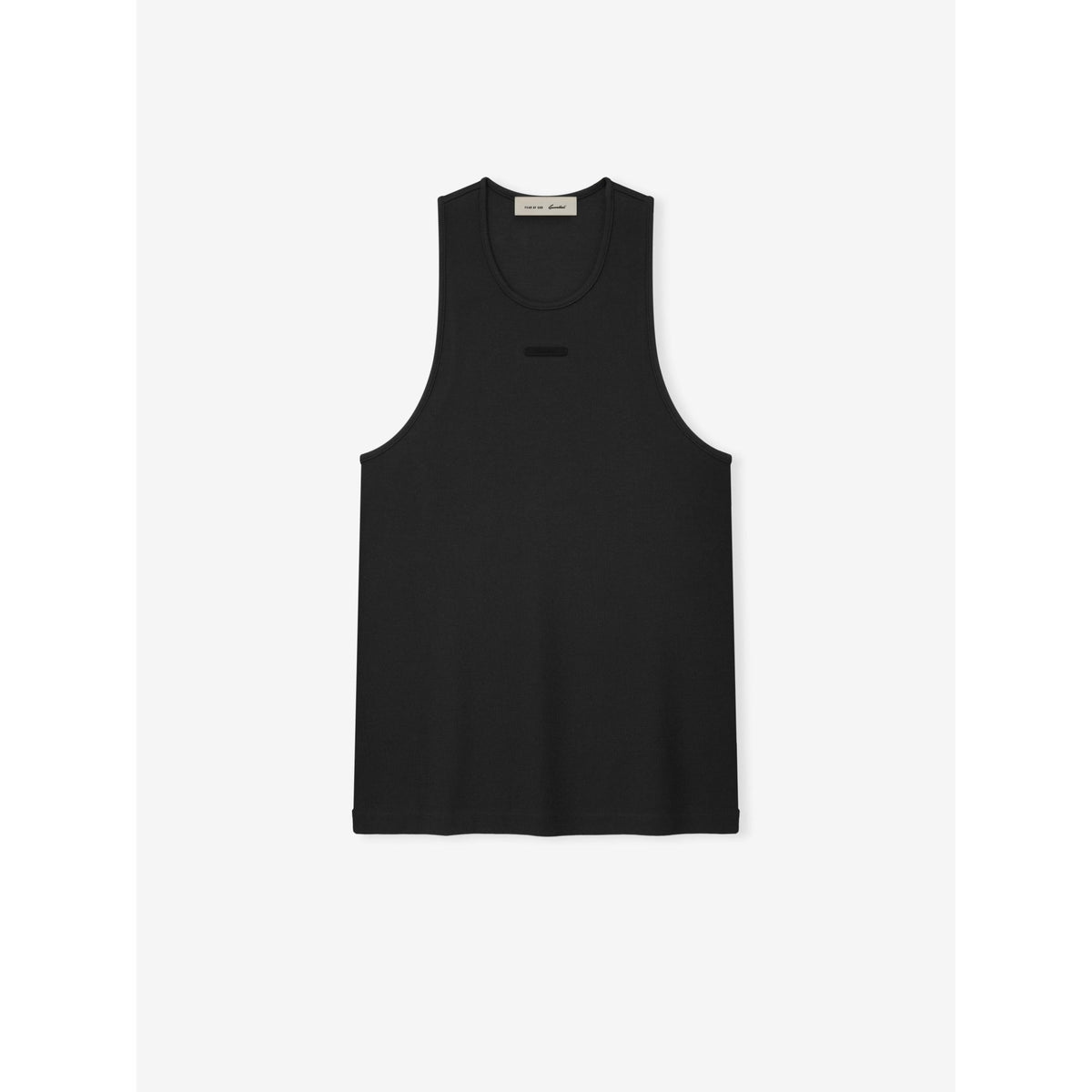 Fear of God Essentials Rib Tank Vintage Black - Im Your Wardrobe