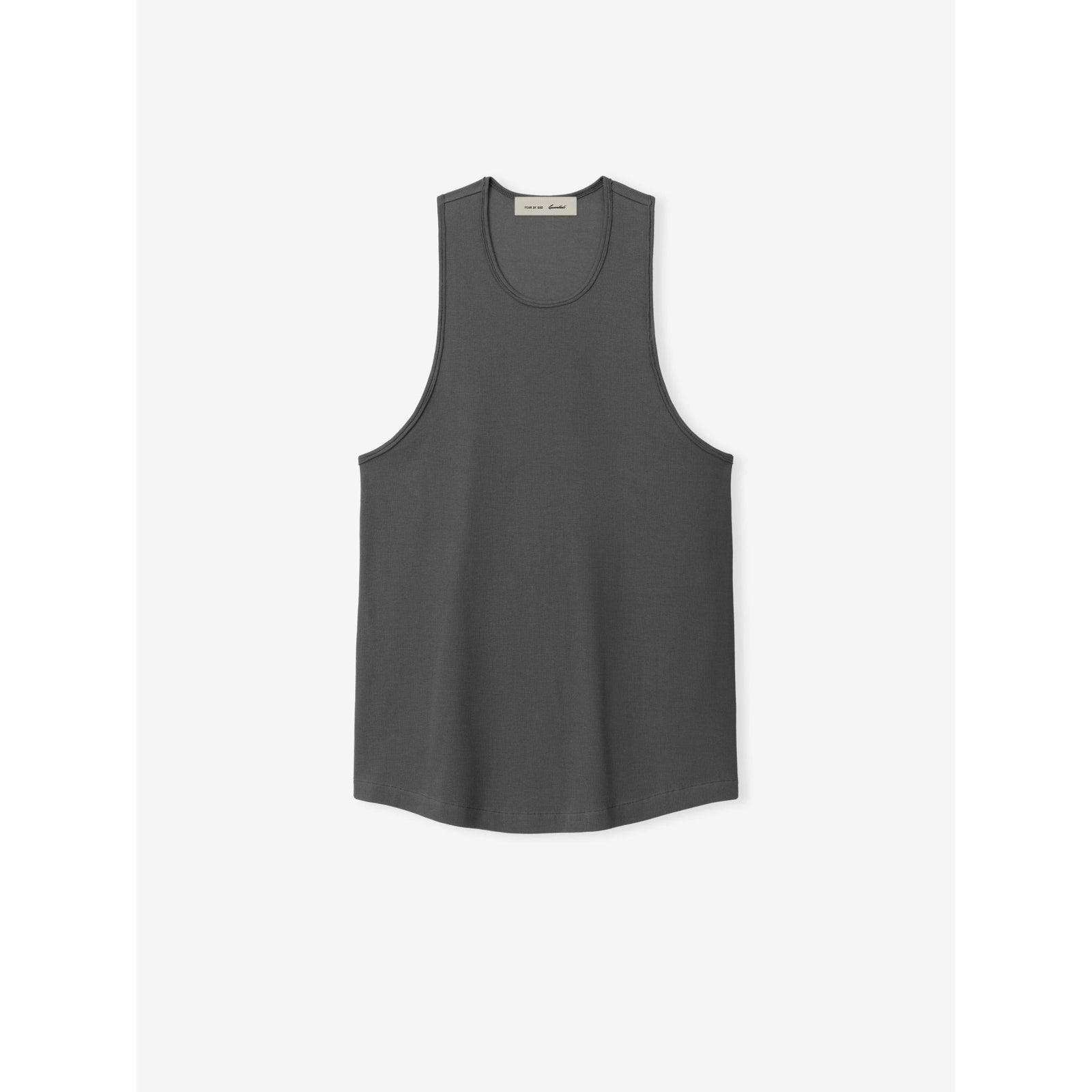Fear of God Essentials Ribbed Essential Tank Iron Grey - Im Your Wardrobe