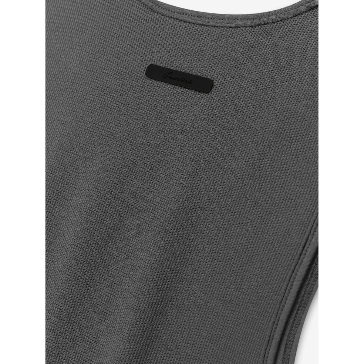 Fear of God Essentials Ribbed Essential Tank Iron Grey - Im Your Wardrobe