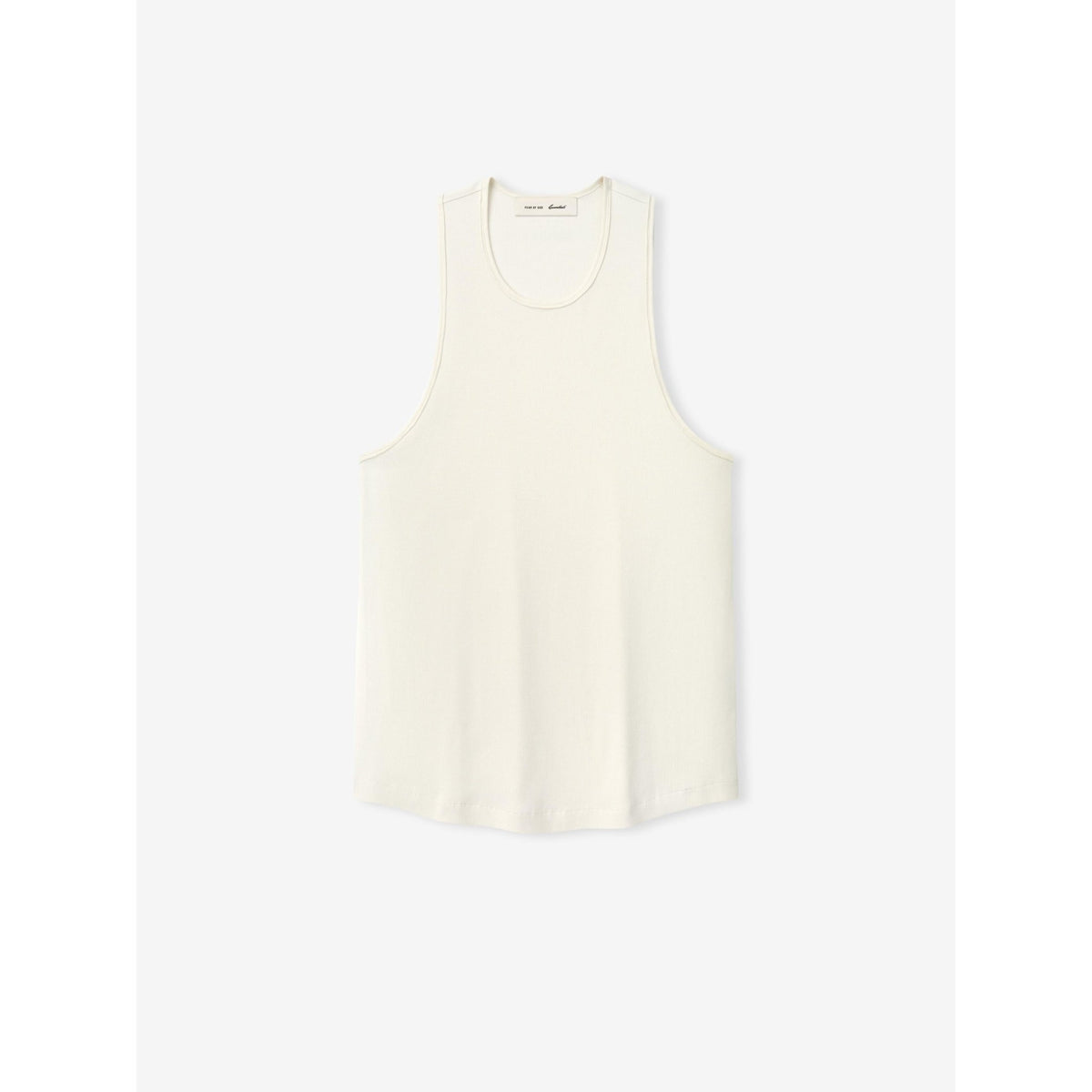 Fear of God Essentials Ribbed Essential Tank Ivory - Im Your Wardrobe