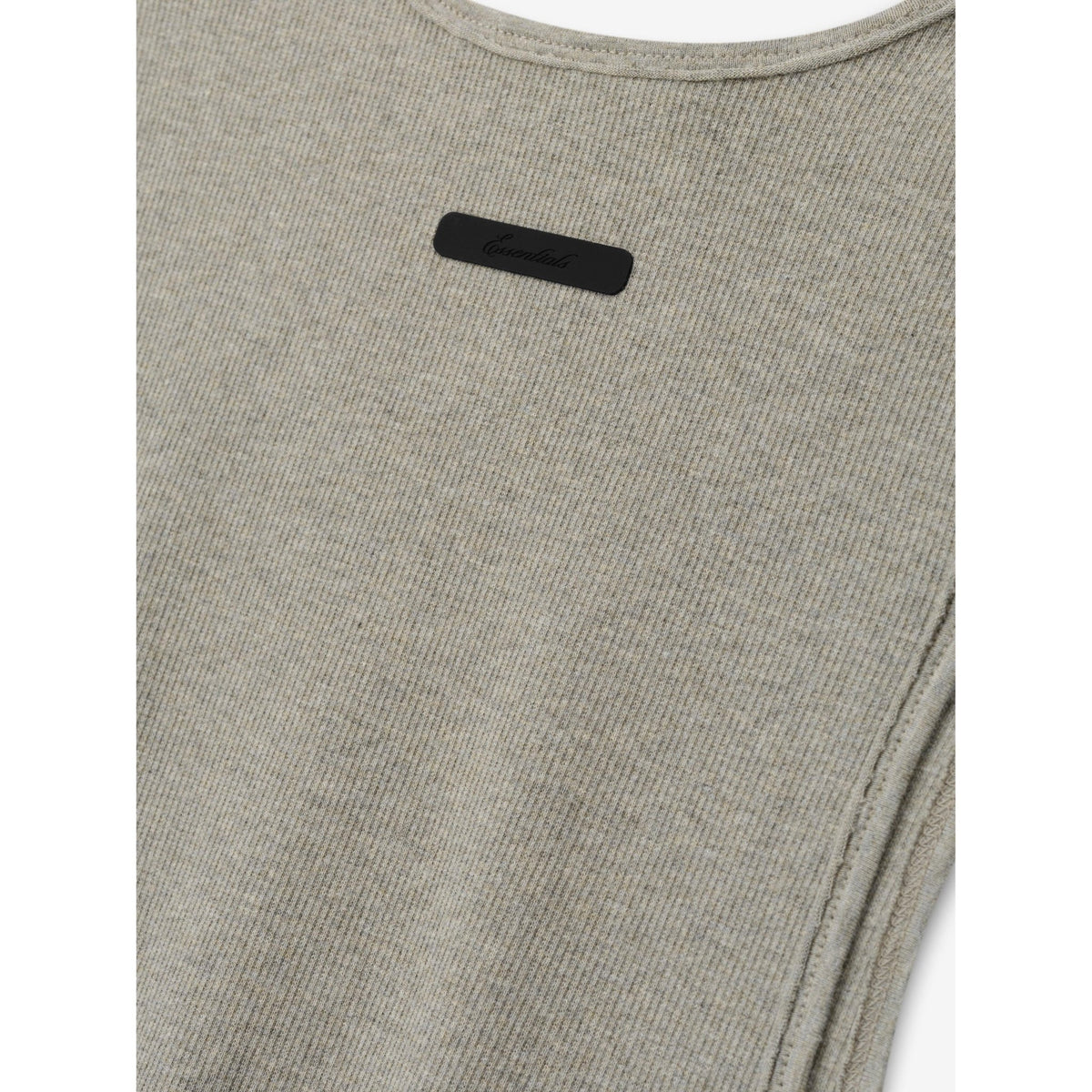 Fear of God Essentials Ribbed Essential Tank Seal Heather - Im Your Wardrobe