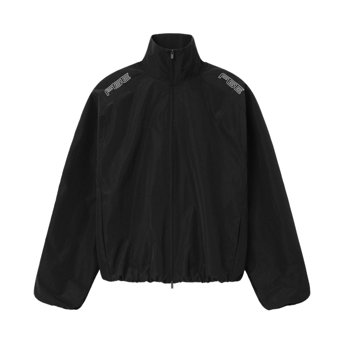 Fear of God Essentials Ripstop Modern Moto Track Jacket Black - Im Your Wardrobe