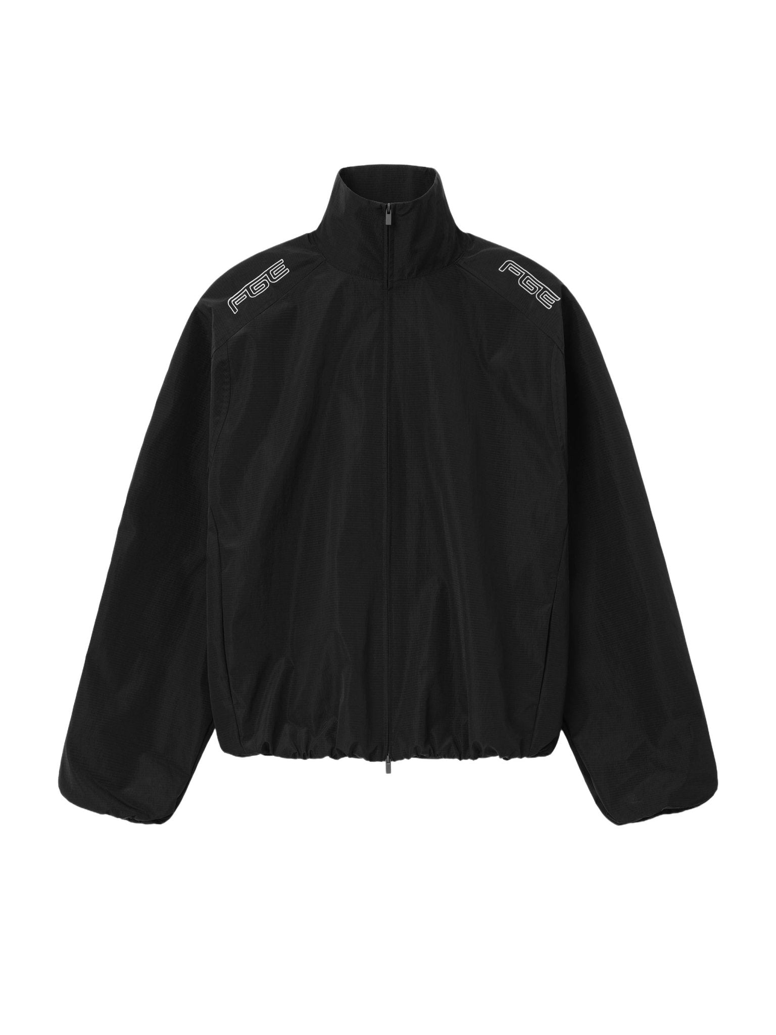 Fear of God Essentials Ripstop Modern Moto Track Jacket Black - Im Your Wardrobe