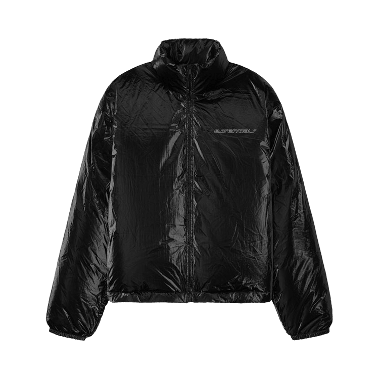 Fear of God Essentials Ripstop Nylon Puffer Jacket Metallic Black (2025) - Im Your Wardrobe