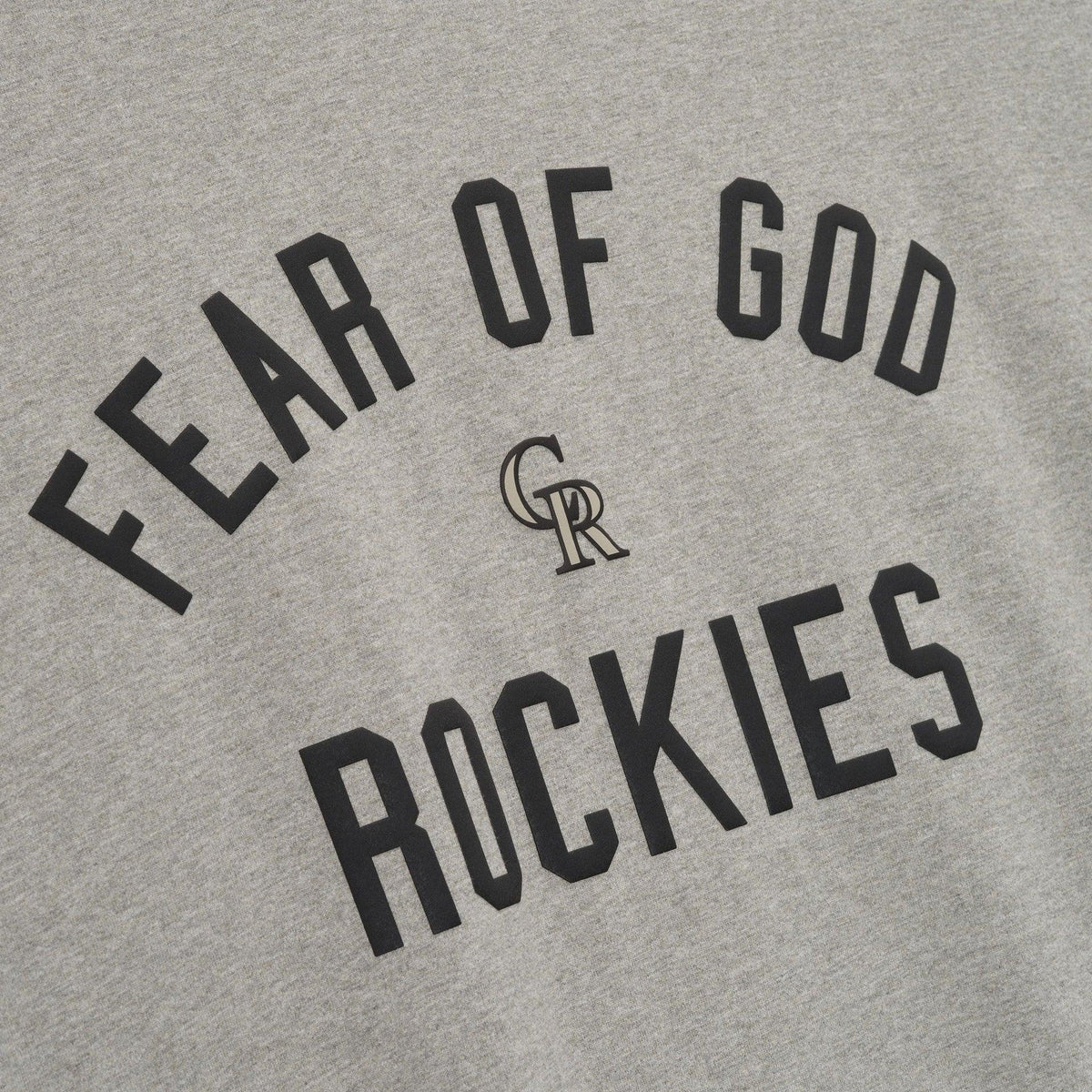 Fear of God Essentials Rockies 90s Tee Concrete Heather - Im Your Wardrobe