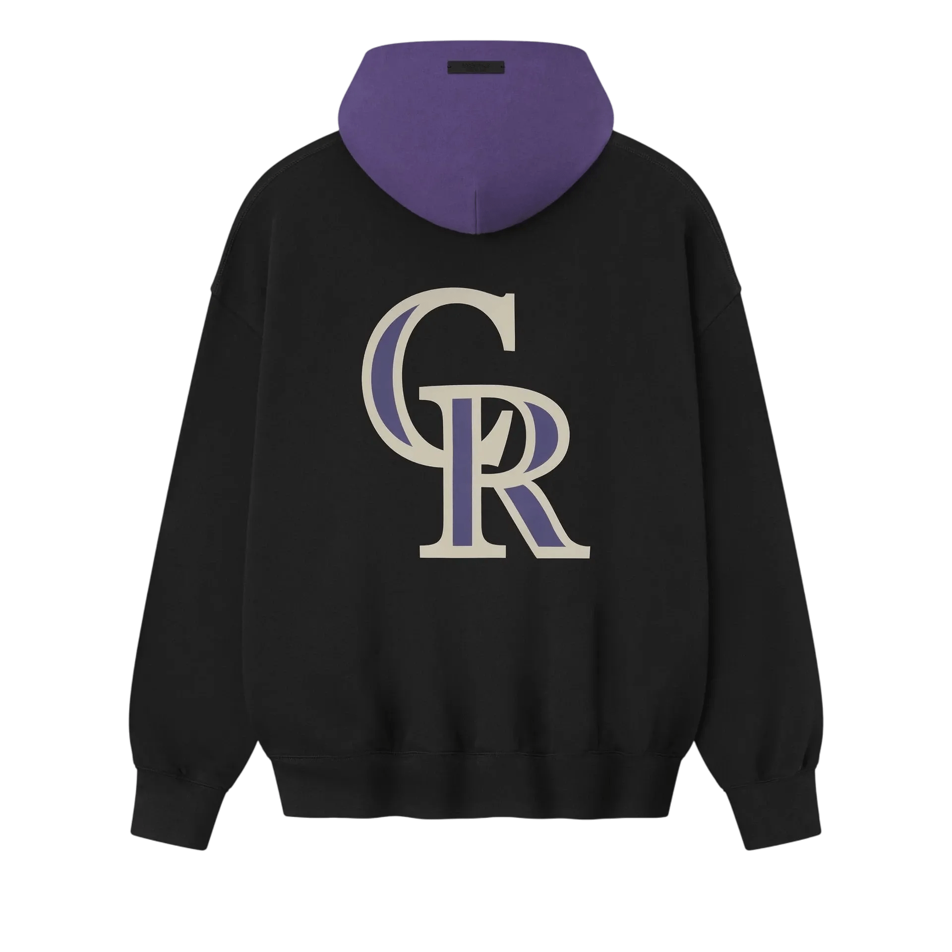 Fear of God Essentials Rockies Sport Hoodie Vintage Black/Purple Reign - Im Your Wardrobe
