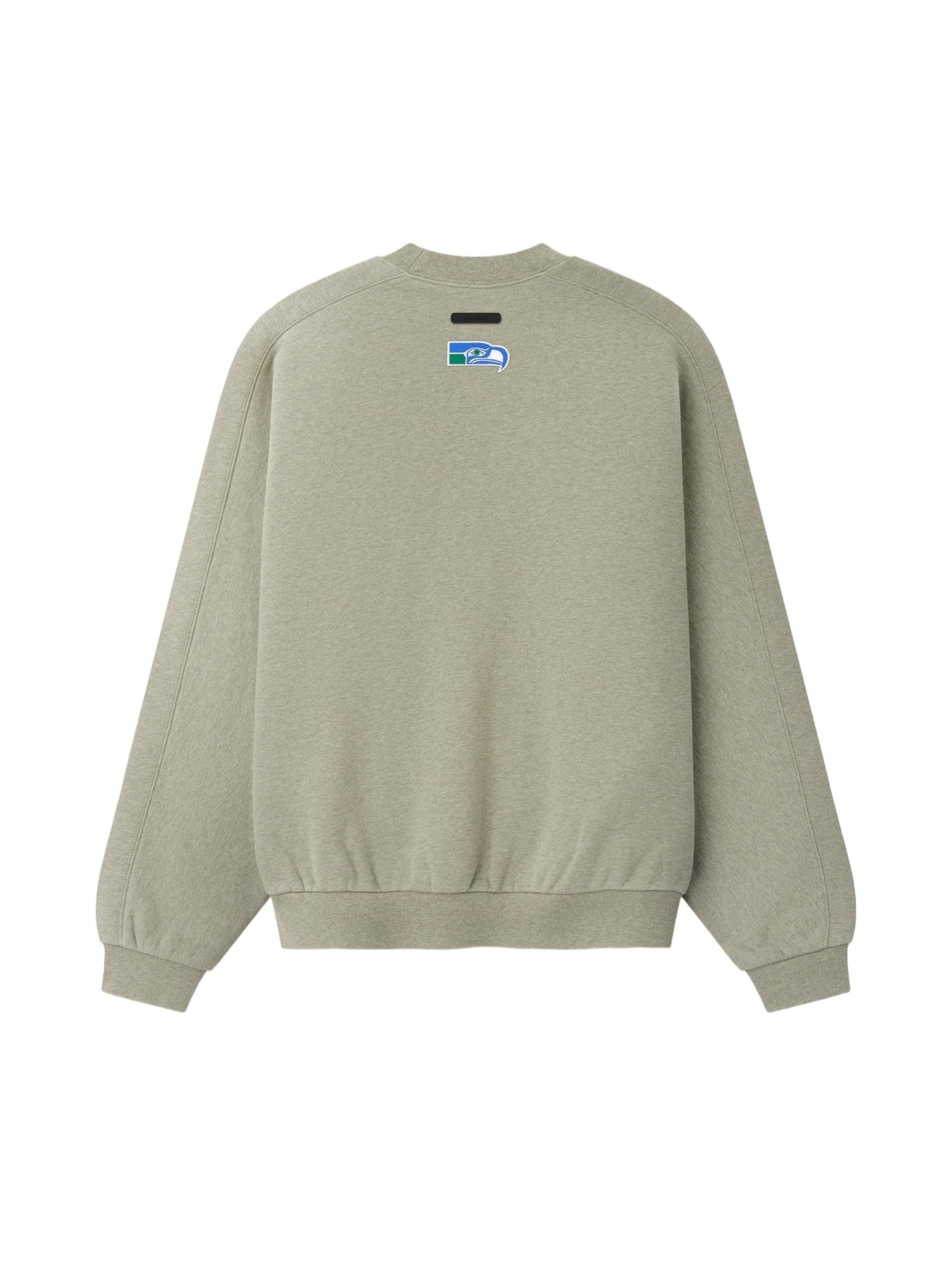 Fear of God Essentials Seahawks 90s Relaxed Crewneck Seal Heather - Im Your Wardrobe