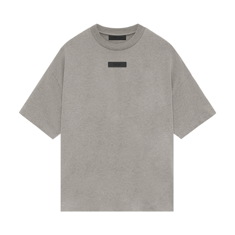 Fear of God Essentials Short-Sleeve Tee Heather Grey (SS24) - Im Your Wardrobe