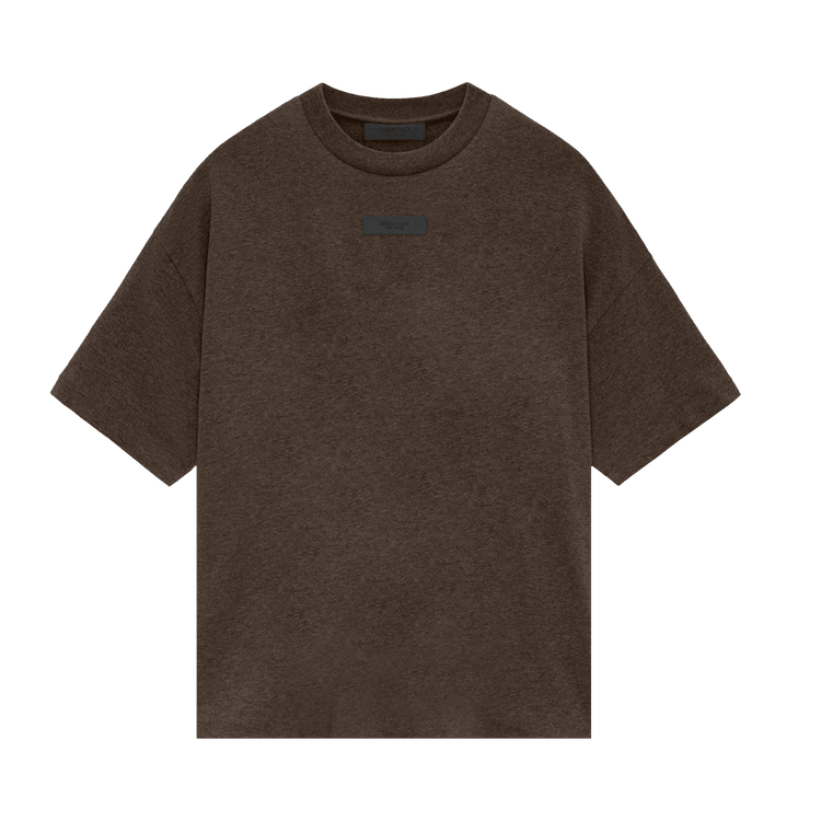 Fear of God Essentials Short-Sleeve Tee Heather Wood (SS24) - Im Your Wardrobe