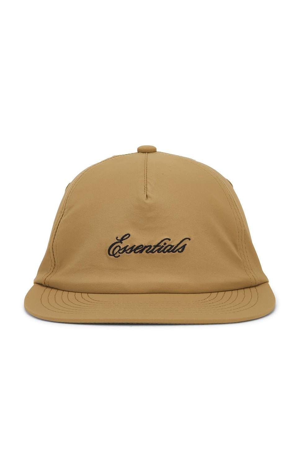 Fear of God Essentials Signature 5 Panel Hat Dune - Im Your Wardrobe
