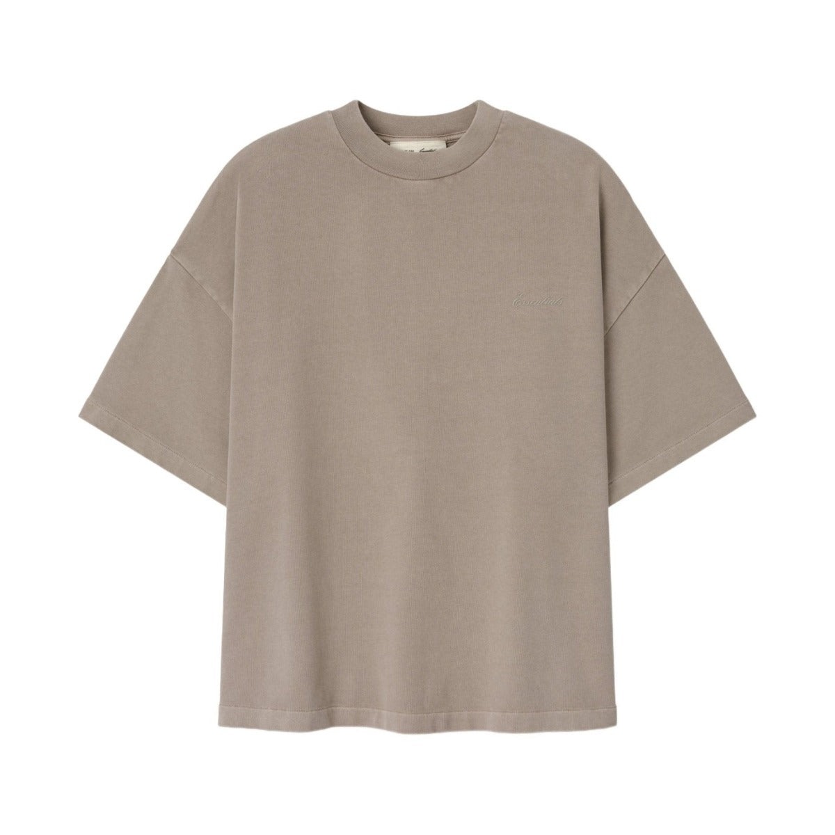 Fear of God Essentials Signature 90s Relaxed Tee Washed Stone - Im Your Wardrobe