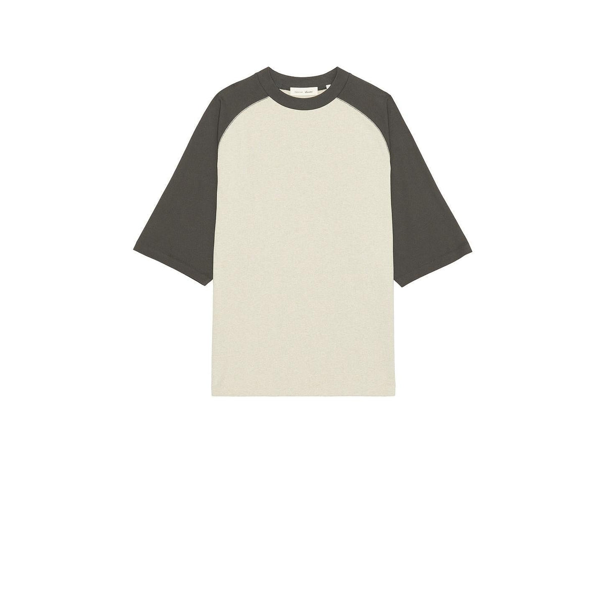 Fear of God Essentials Signature Baseball Tee Heather Stone Iron Grey - Im Your Wardrobe