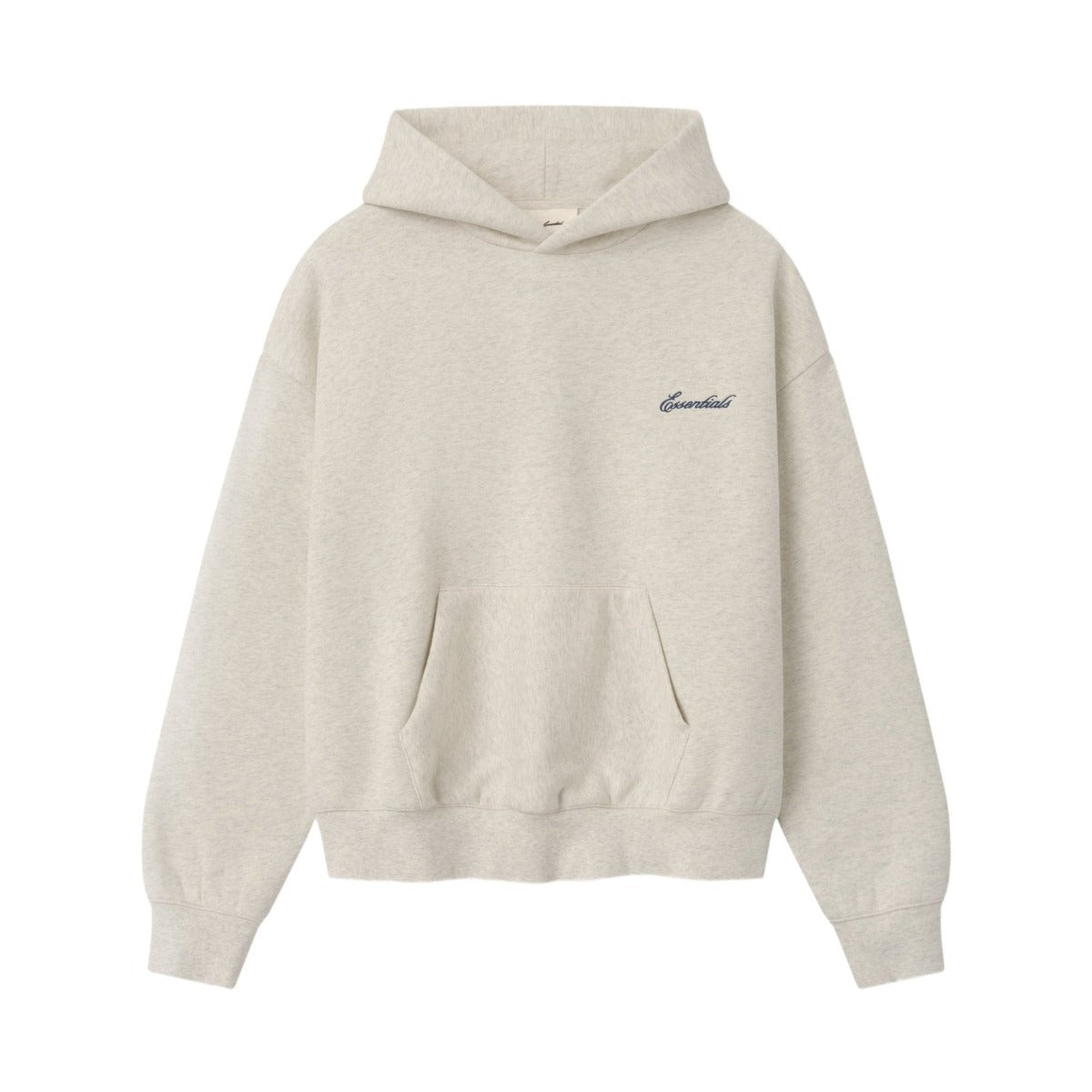 Fear of God Essentials Signature Classic Hoodie Marble Heather - Im Your Wardrobe