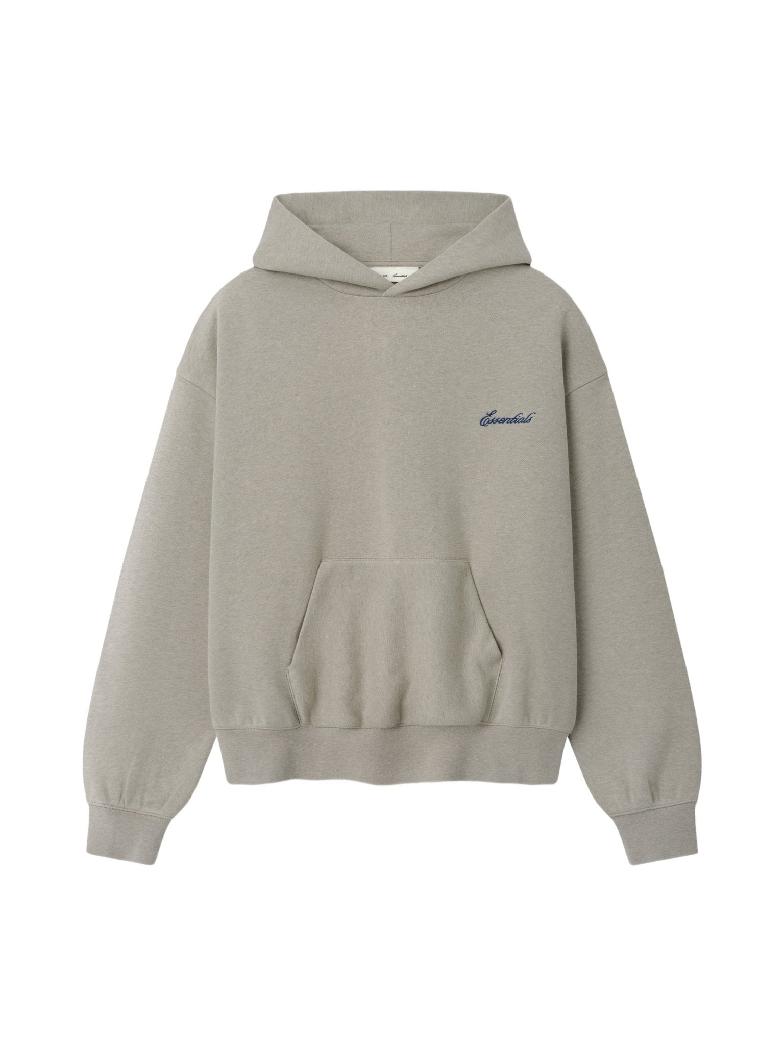 Fear of God Essentials Signature Classic Hoodie Pyrite Heather - Im Your Wardrobe