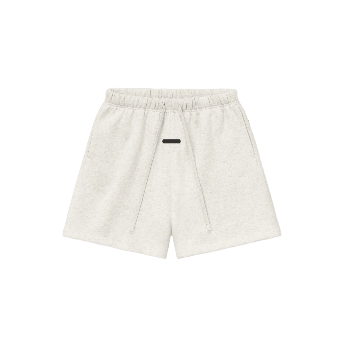 Fear Of God Essentials Signature Classic Short Oatmeal Heather/Light Heather - Im Your Wardrobe