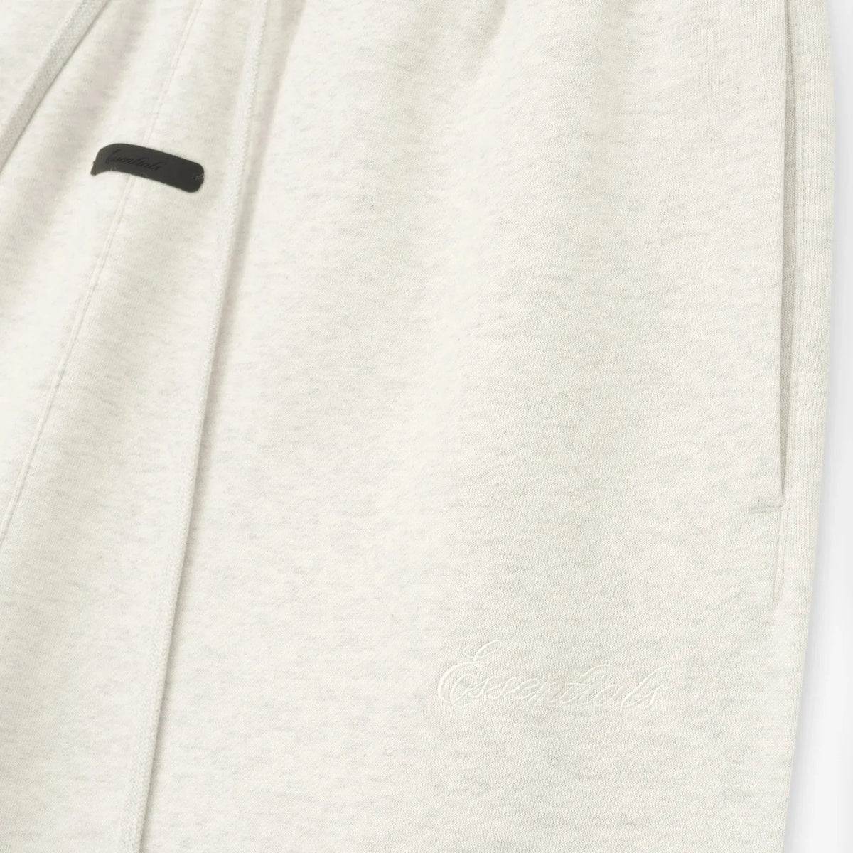 Fear Of God Essentials Signature Classic Sweatpant Oatmeal Heather/Light Heather - Im Your Wardrobe