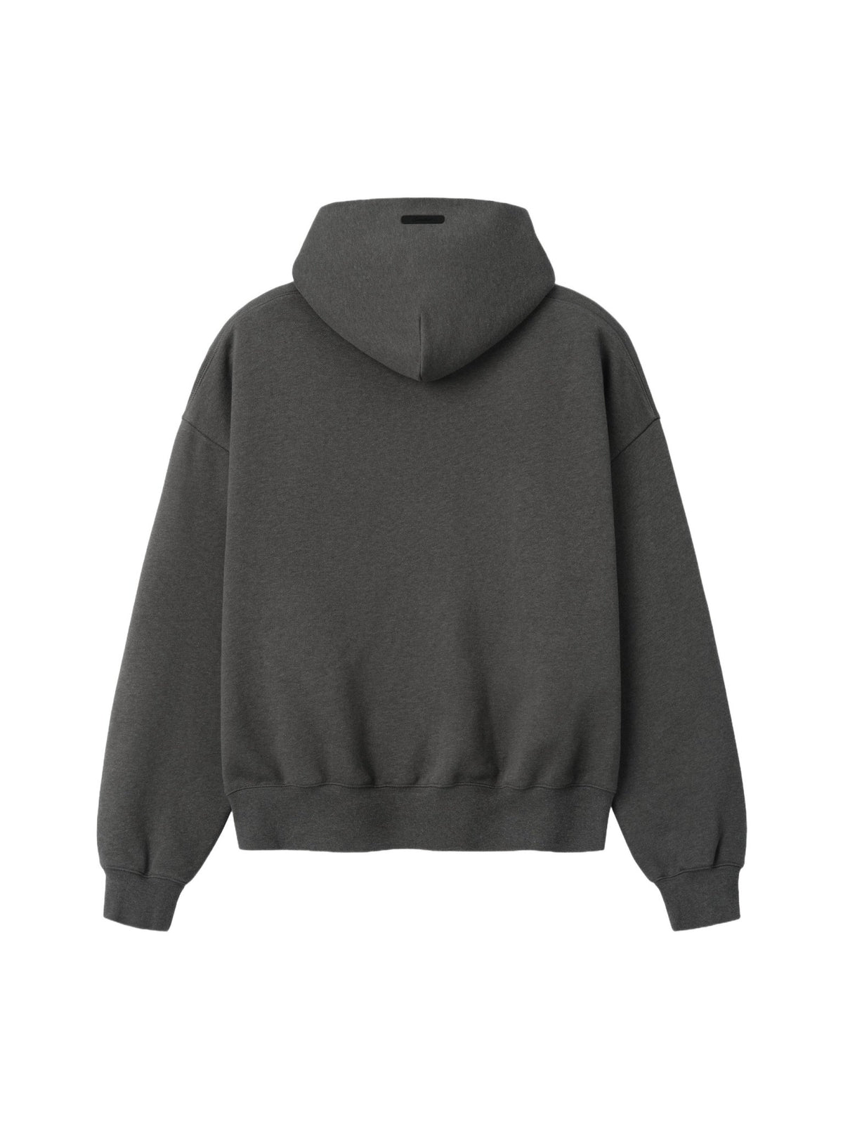 Fear of God Essentials Signature Classic Zip Up Hoodie Ash Heather - Im Your Wardrobe
