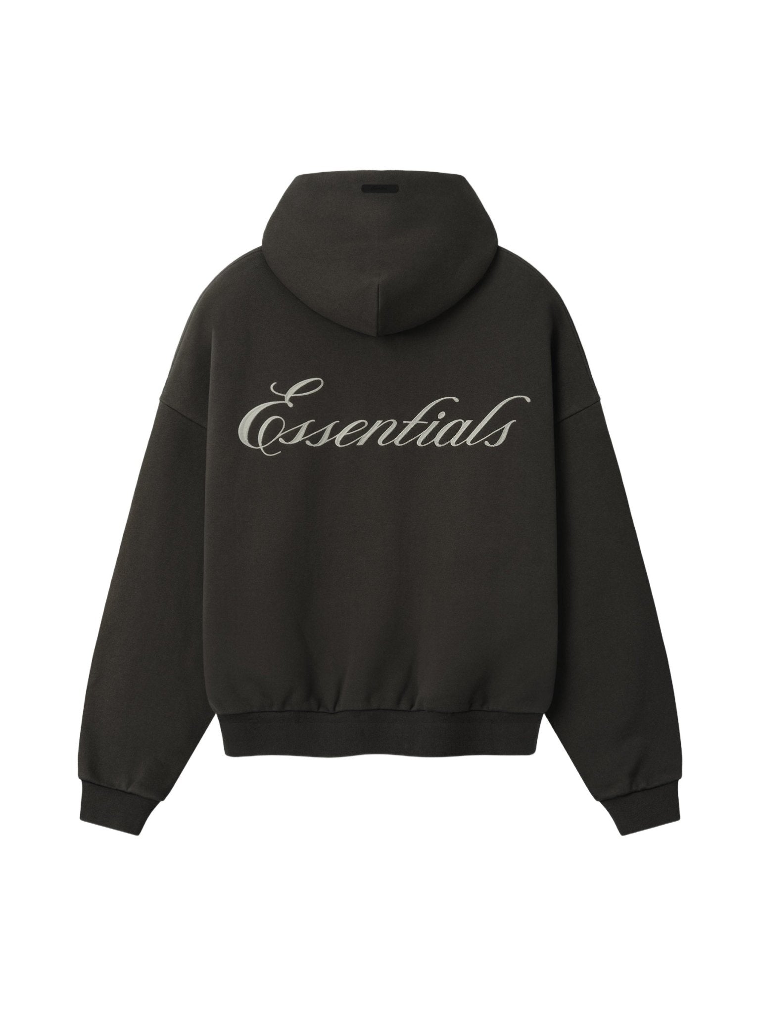 Fear of God Essentials Signature Lounge Half Zip Hoodie Ink Black - Im Your Wardrobe