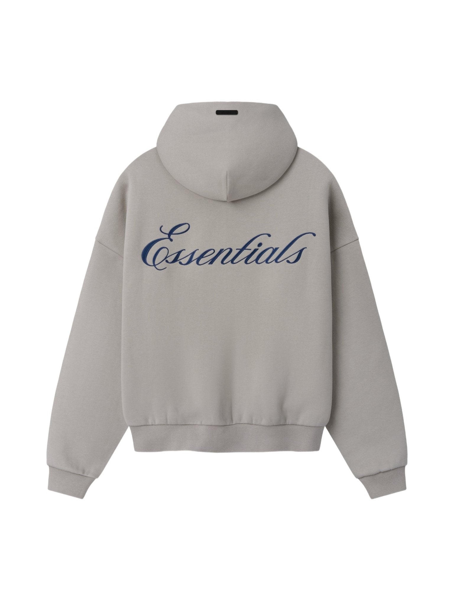 Fear of God Essentials Signature Lounge Half Zip Hoodie Stone - Im Your Wardrobe