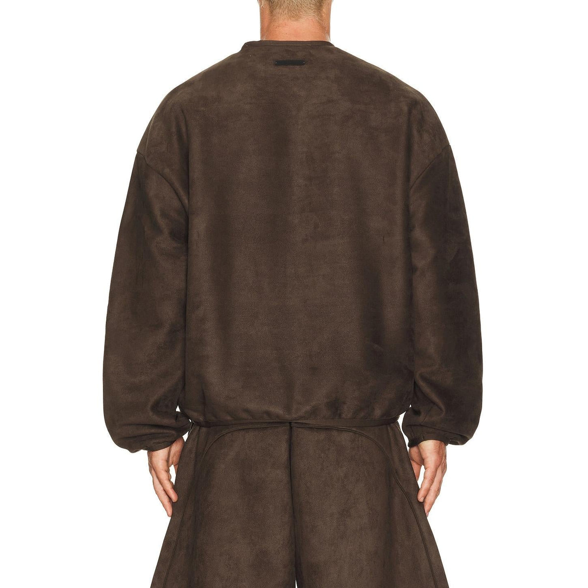 Fear of God Essentials Signature Modern Crewneck Sweatshirt Brown - Im Your Wardrobe