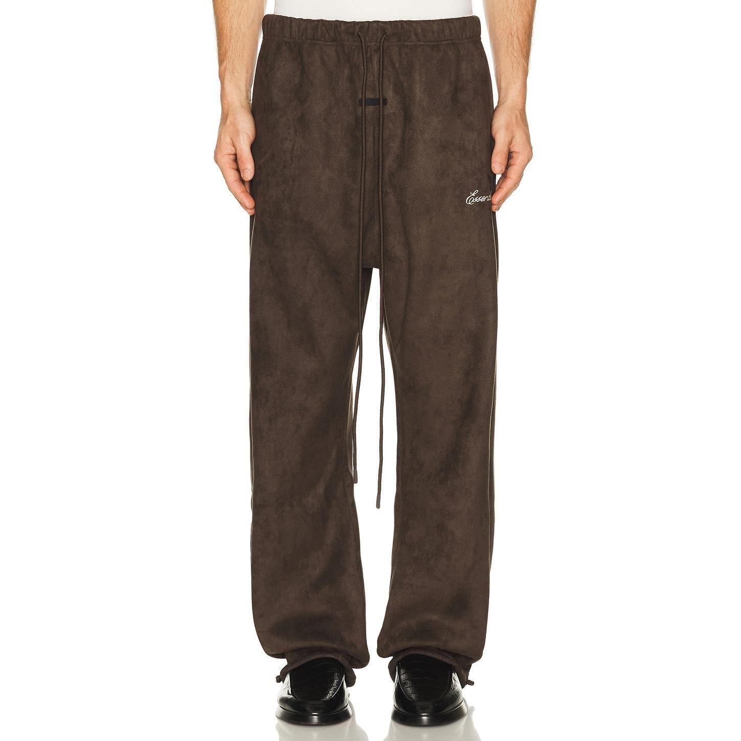 Fear of God Essentials Signature Relaxed Pant Brown