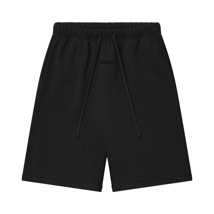 Fear of God Essentials Signature Relaxed Short With Piping Vintage Black (SS26) - Im Your Wardrobe