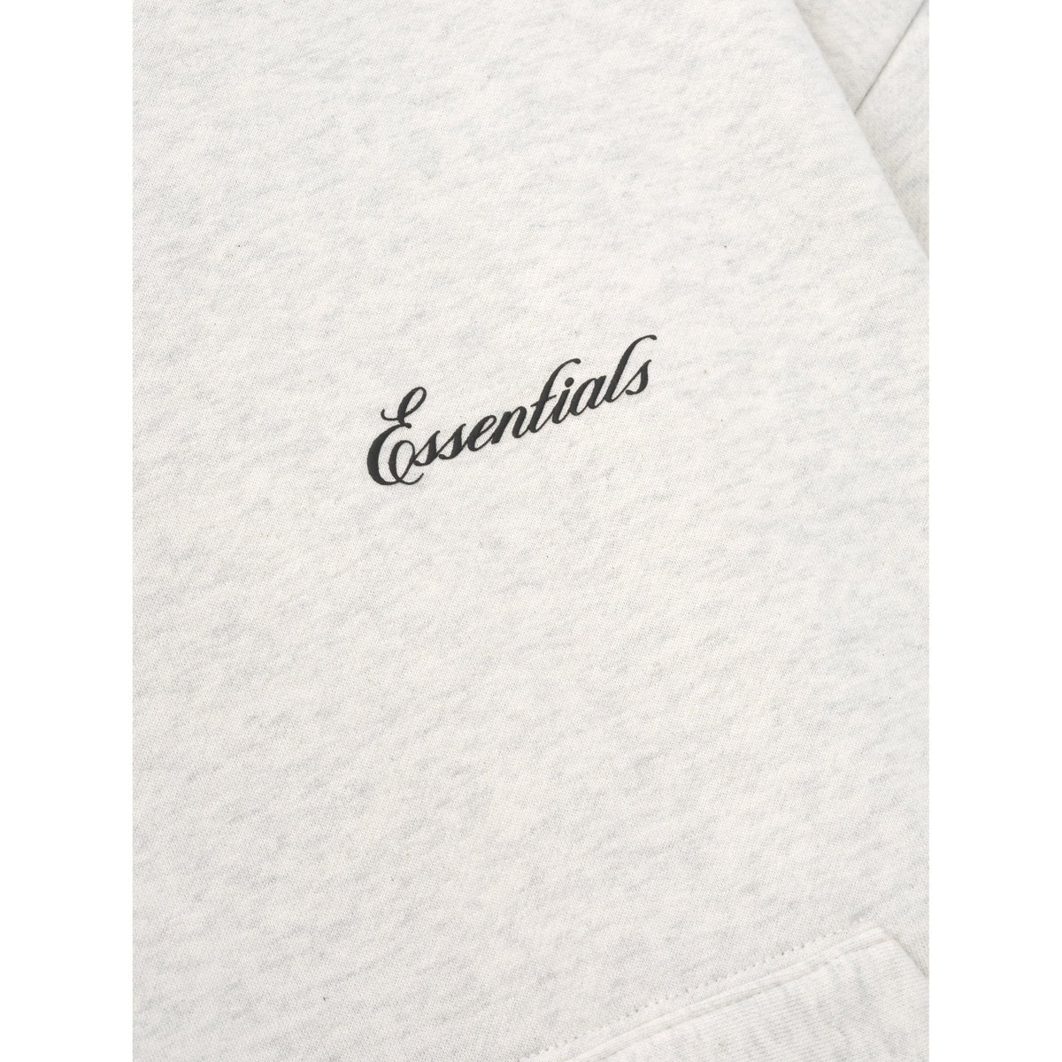 Fear of God Essentials Signature SS26 Classic Hoodie Oatmeal Heather - Im Your Wardrobe