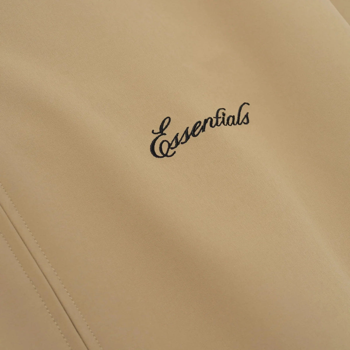 Fear Of God Essentials Signature Track Jacket Dune - Im Your Wardrobe