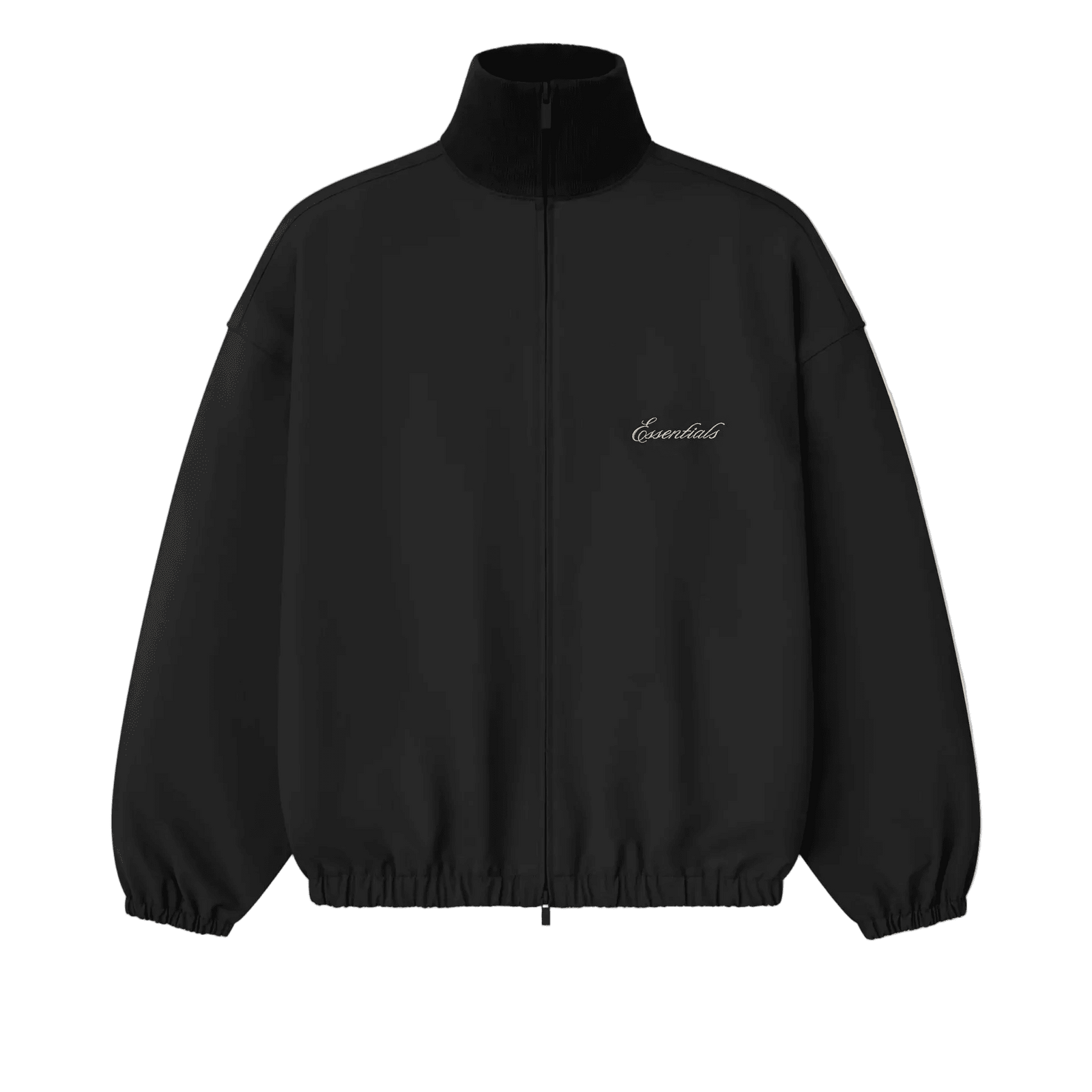 Fear Of God Essentials Signature Track Jacket Vintage Black
