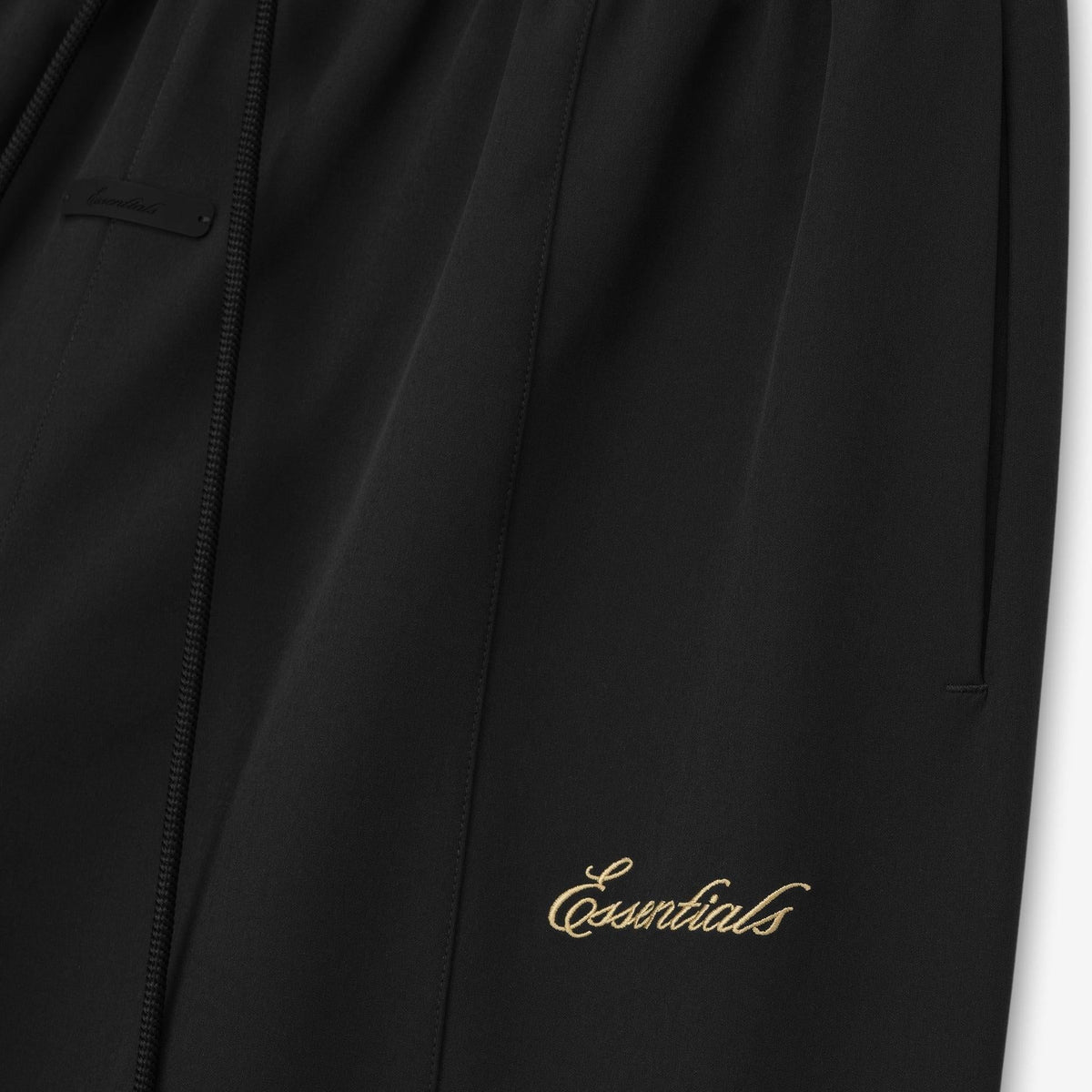 Fear Of God Essentials Signature Track Pant Vintage Black - Im Your Wardrobe