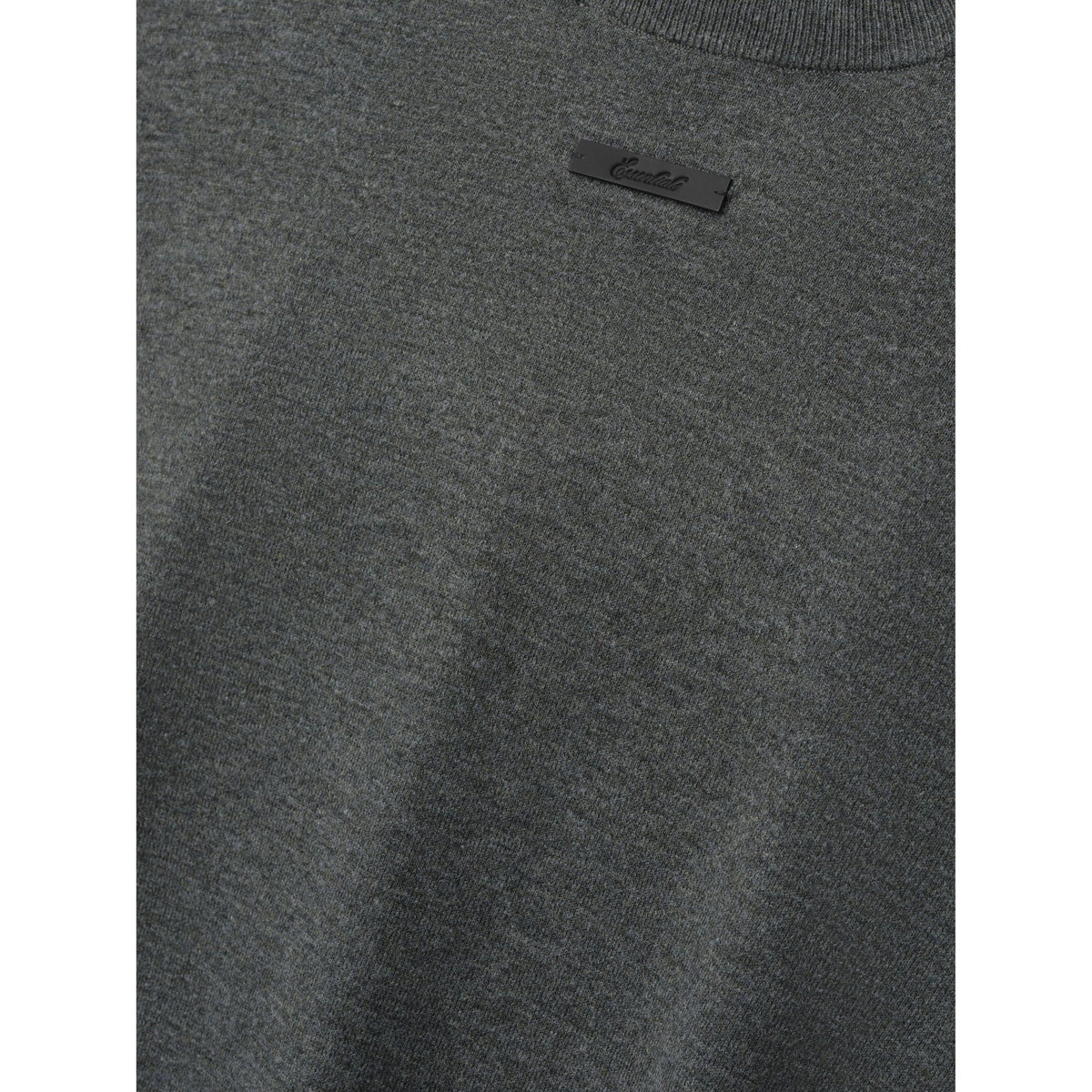 Fear of God Essentials Soft Knit Long Sleeve Tee Iron Grey - Im Your Wardrobe
