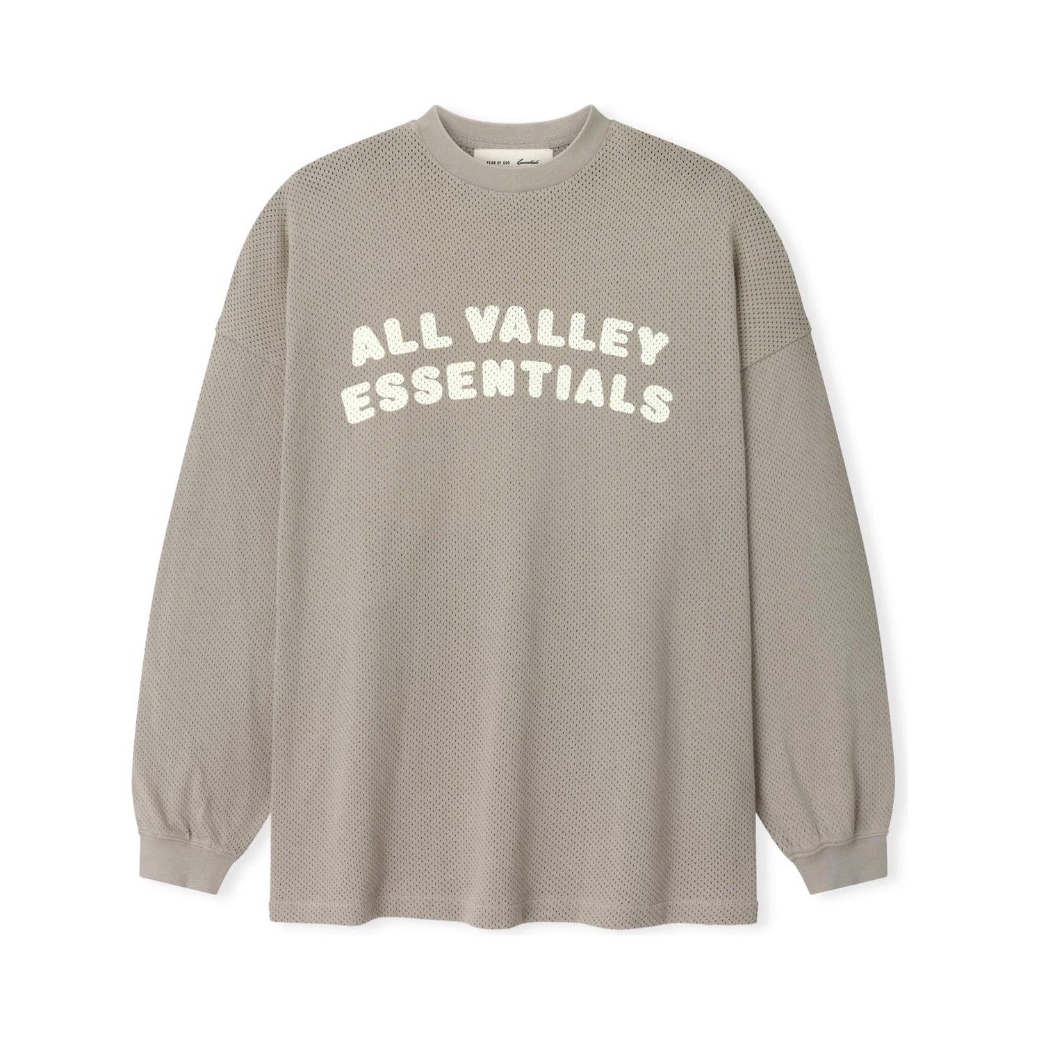 Fear of God Essentials Sport Mesh Merch Long Sleeve Tee Seal - Im Your Wardrobe