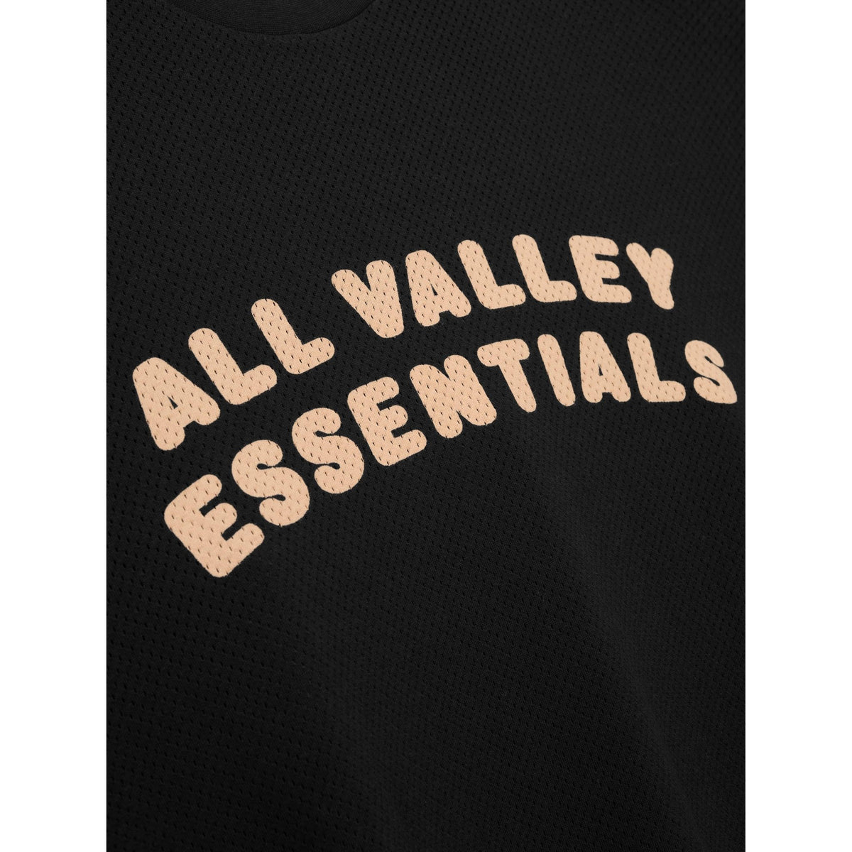Fear of God Essentials Sport Mesh Merch Long Sleeve Tee Vintage Black - Im Your Wardrobe