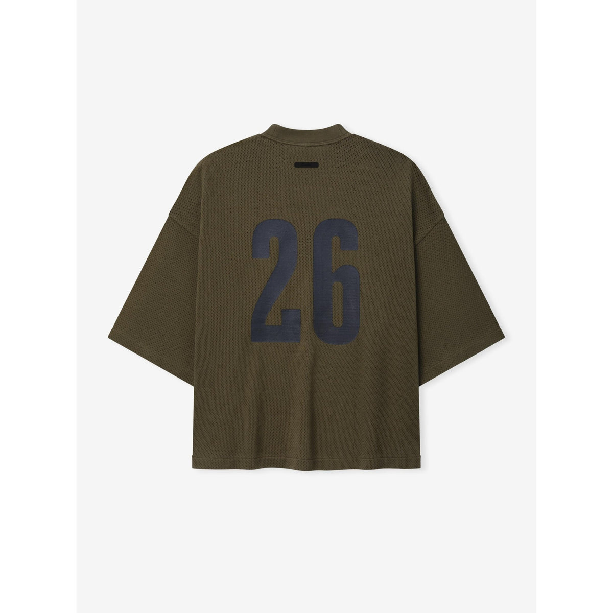 Fear of God Essentials Sport Mesh Merch Tee Boxy Fit Moss - Im Your Wardrobe