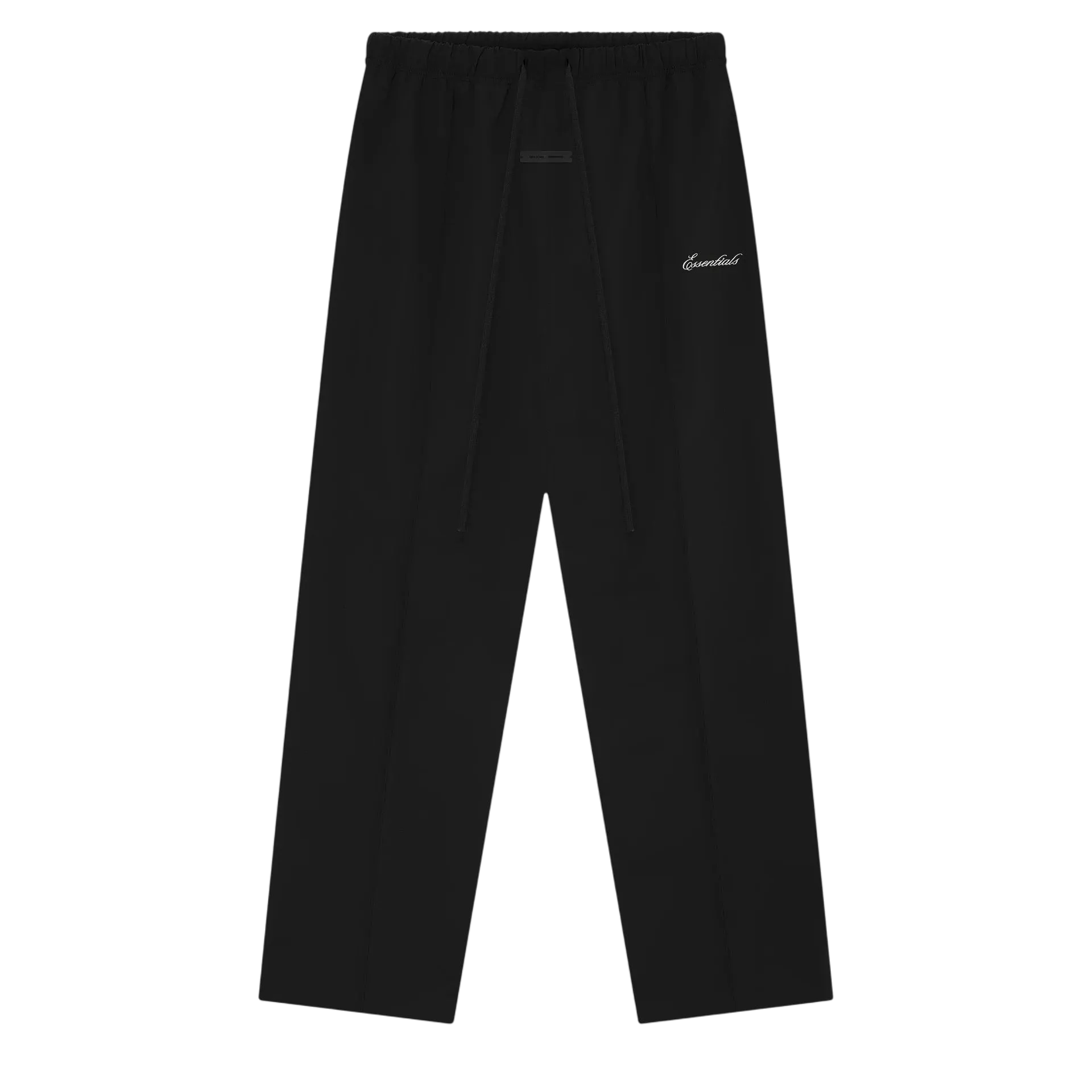 Fear of God Essentials Sporty Nylon Relaxed Trackpant Jet Black - Im Your Wardrobe