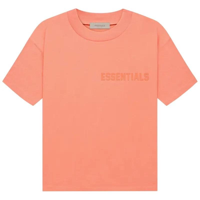 Fear of God Essentials SS Tee Coral - Im Your Wardrobe