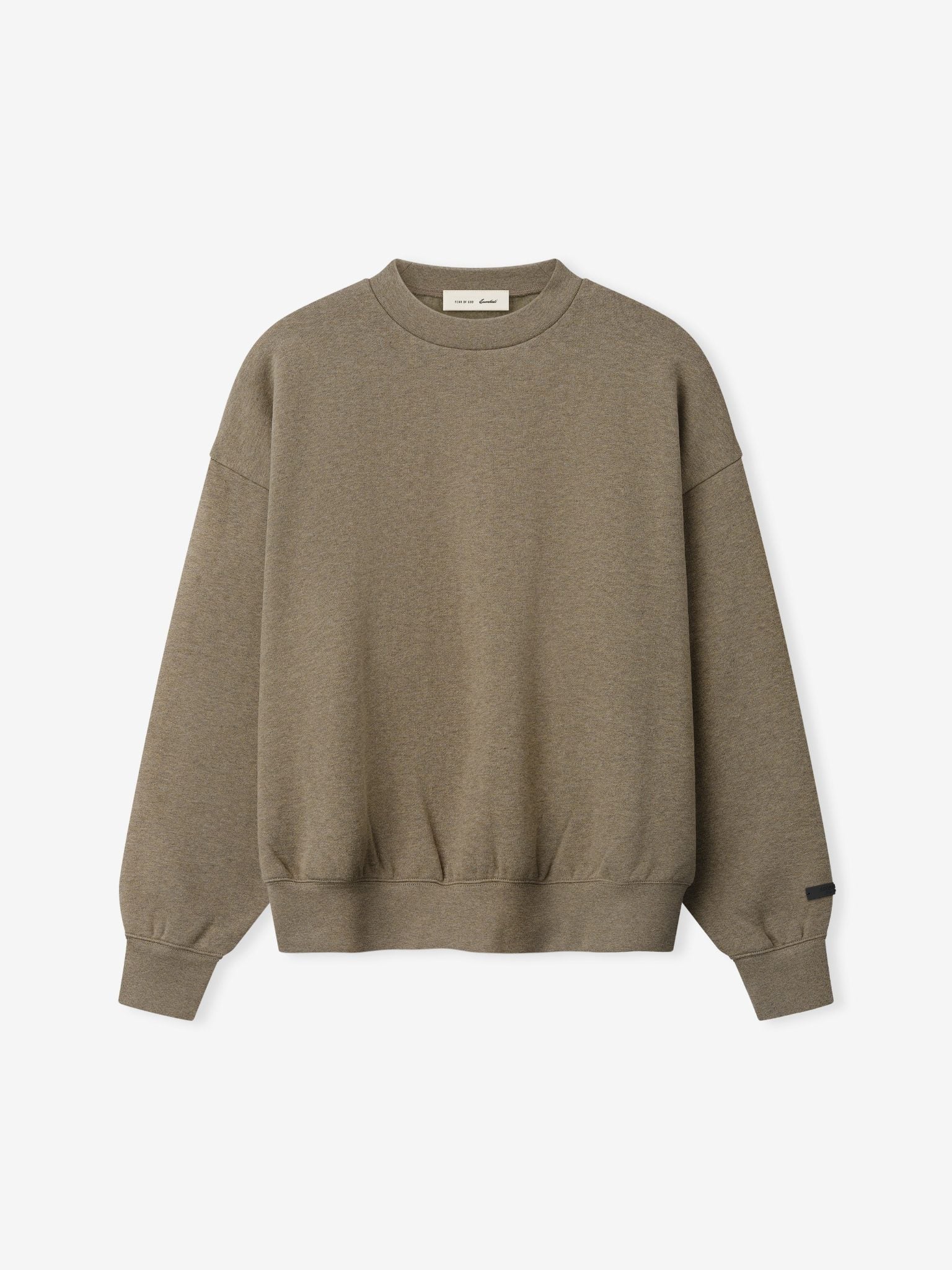 Fear of God Essentials SS26 Classic Crewneck Sweatshirt Homestead Heather