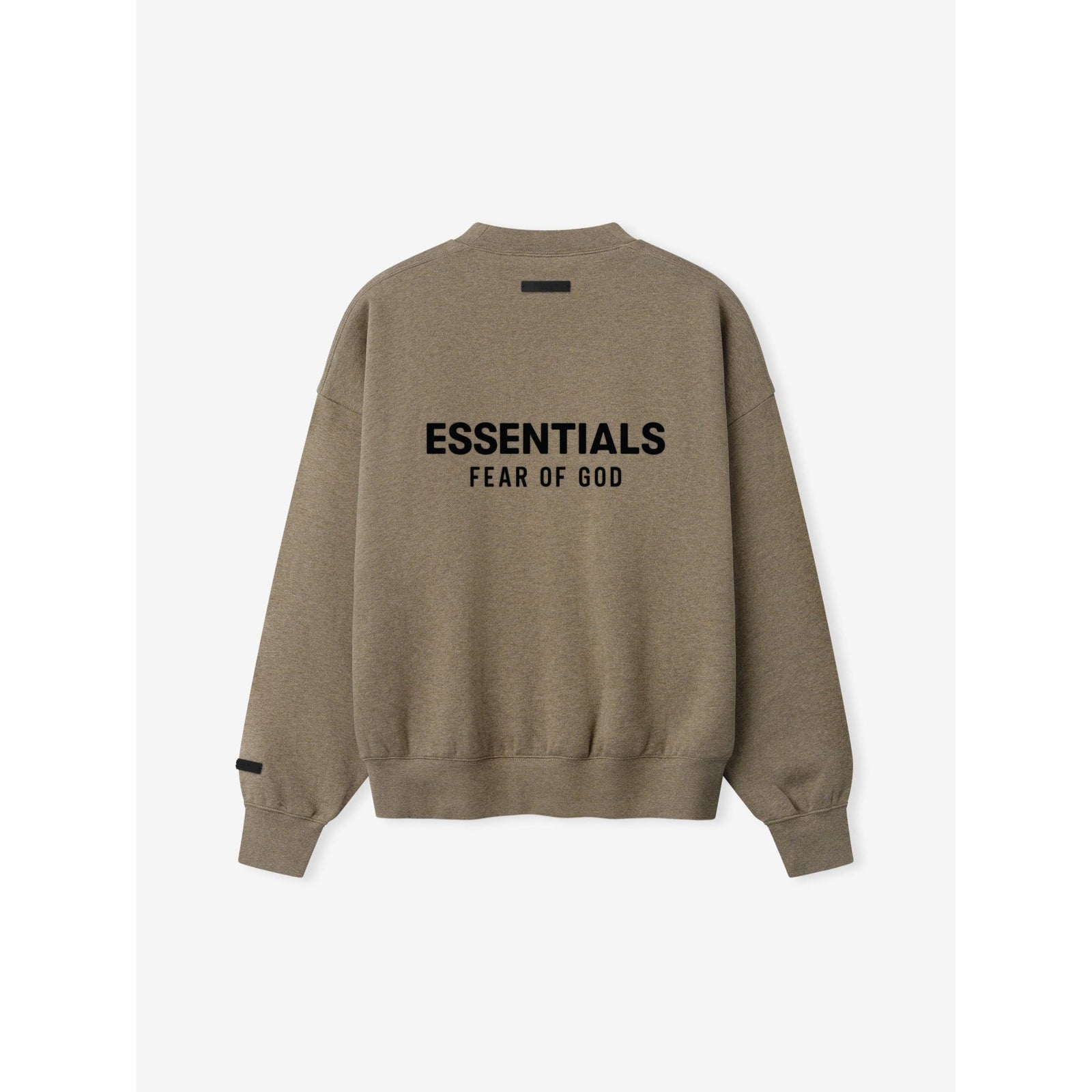 Fear of God Essentials SS26 Classic Crewneck Sweatshirt Homestead Heather - Im Your Wardrobe