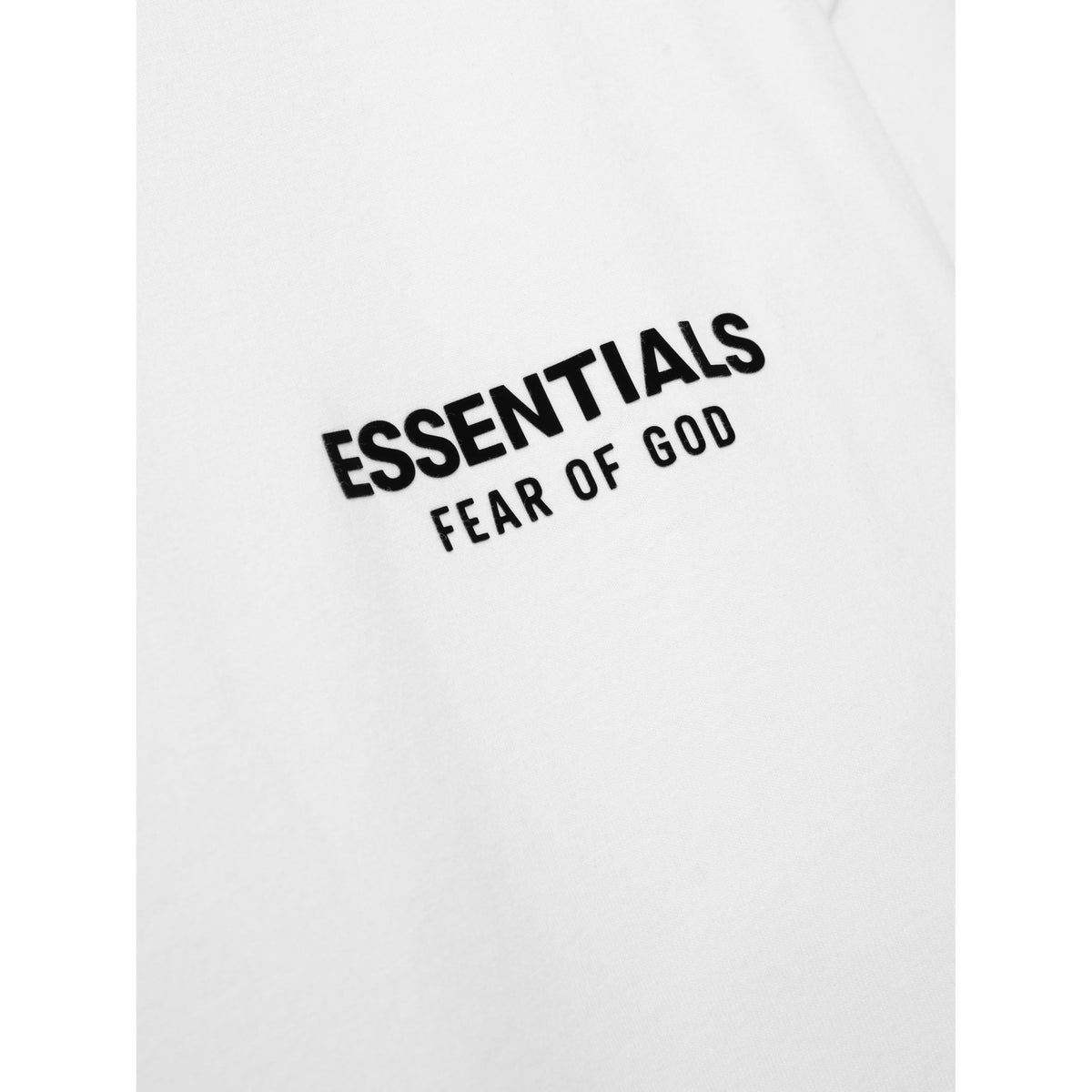 Fear of God Essentials SS26 Classic Long Sleeve Tee Bright White - Im Your Wardrobe