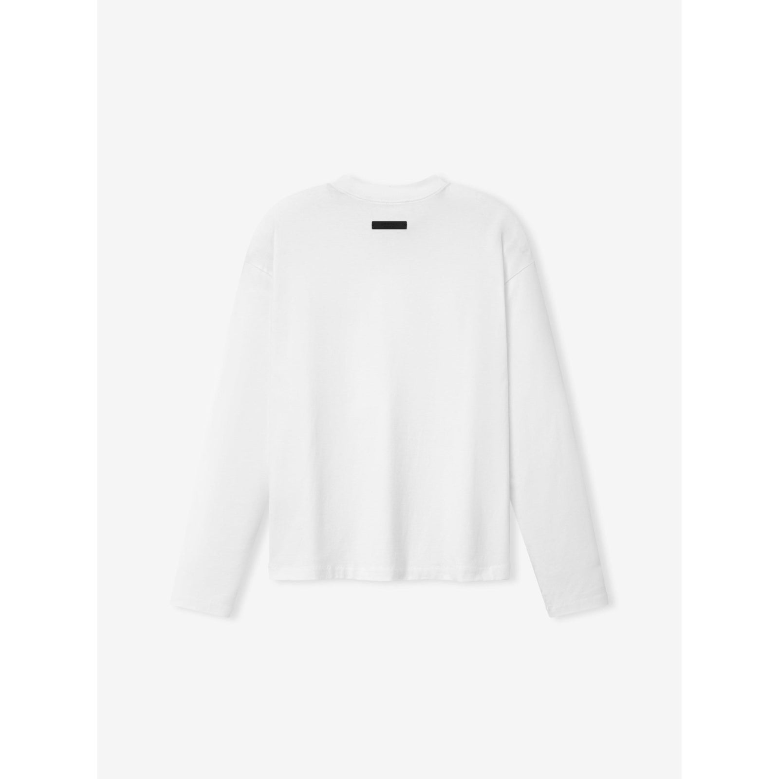 Fear of God Essentials SS26 Classic Long Sleeve Tee Bright White - Im Your Wardrobe