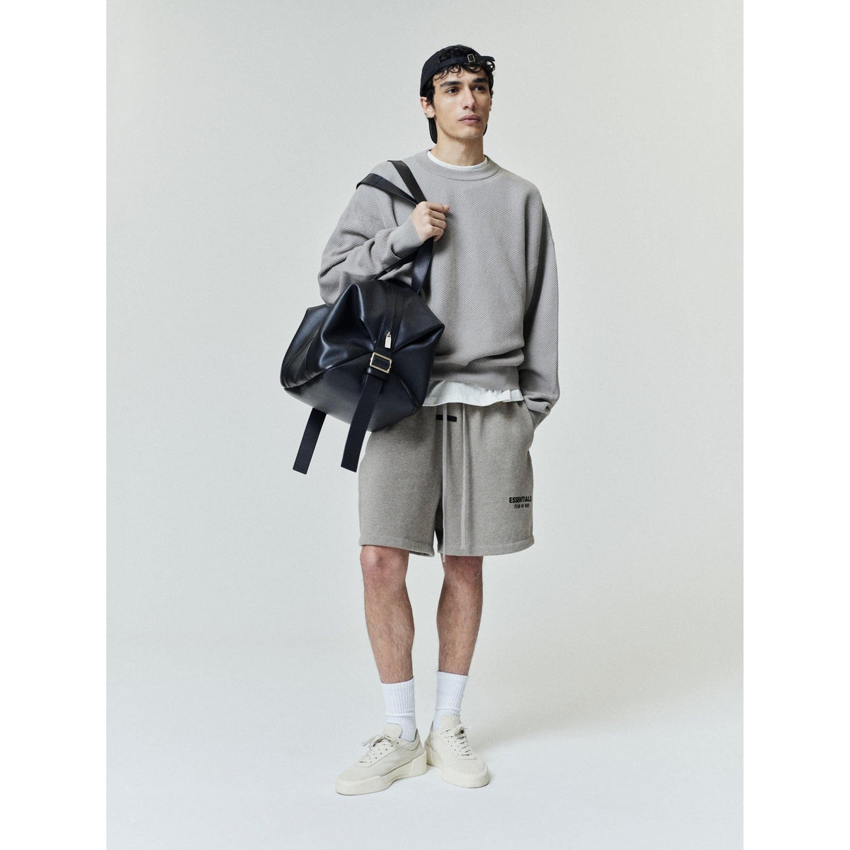 Fear of God Essentials SS26 Classic Sweatshort Homestead Heather - Im Your Wardrobe