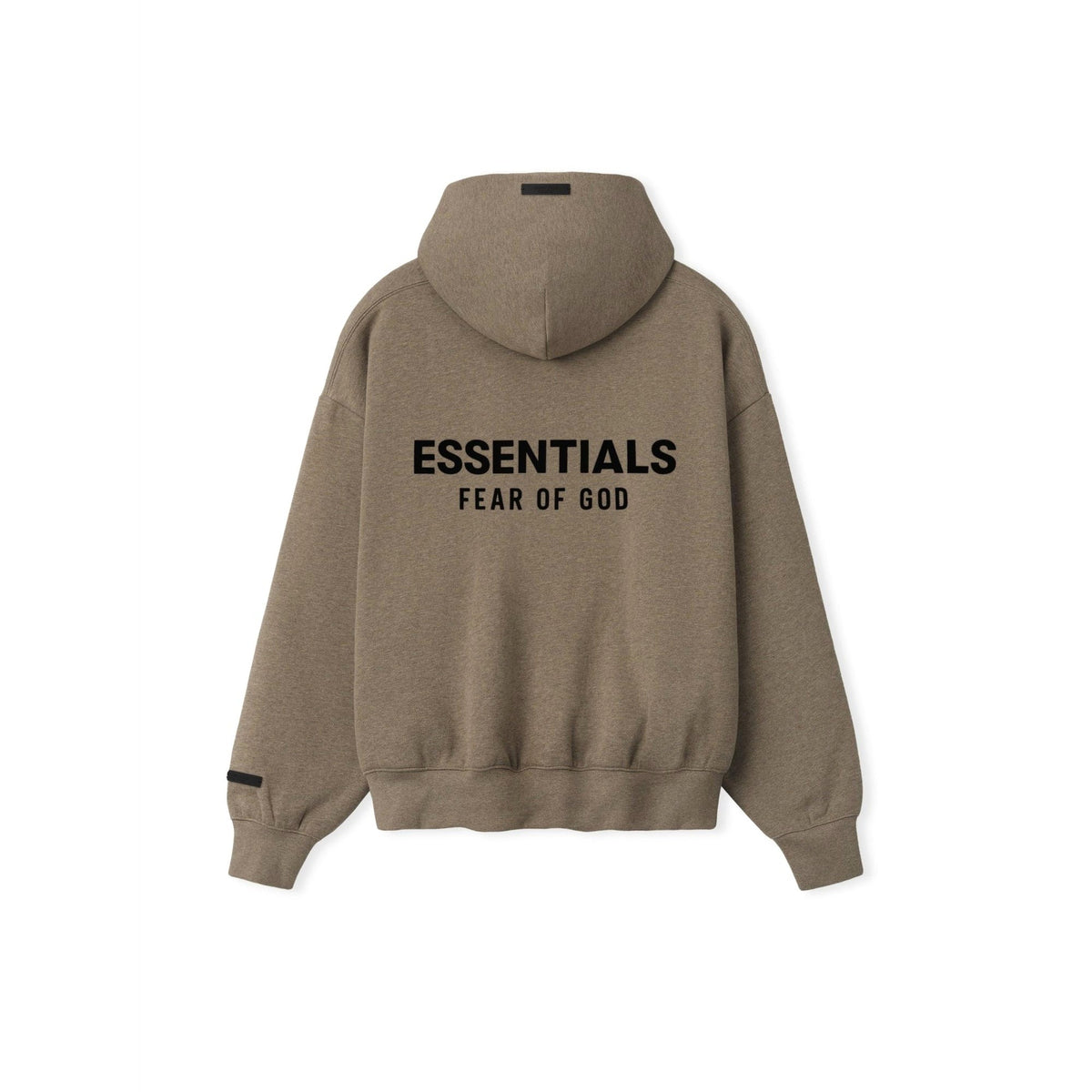 Fear of God Essentials SS26 Classic Zip-Up Hoodie Homestead Heather - Im Your Wardrobe